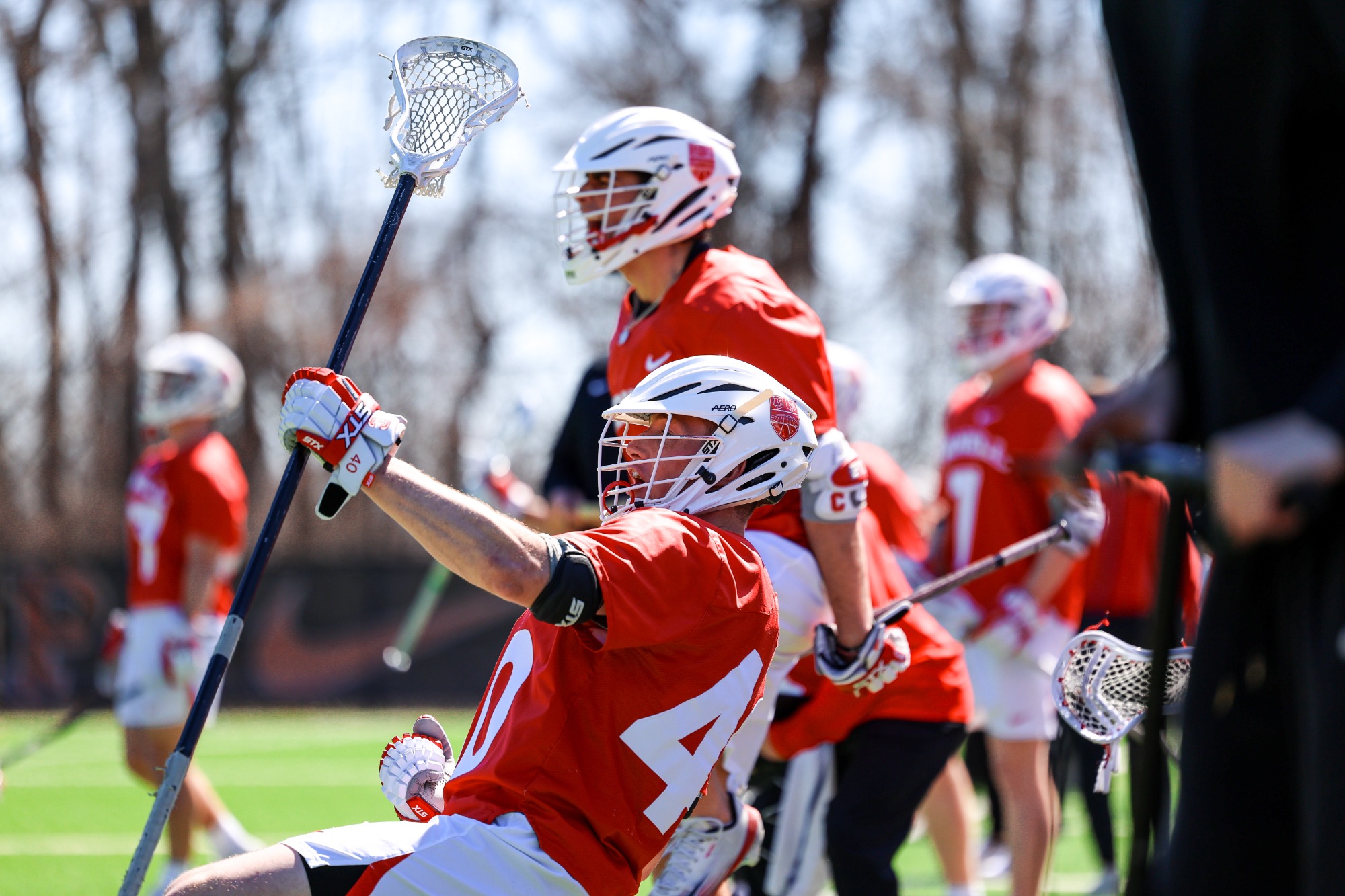 Cornell men's lacrosse at Princeton on March 21, 2026