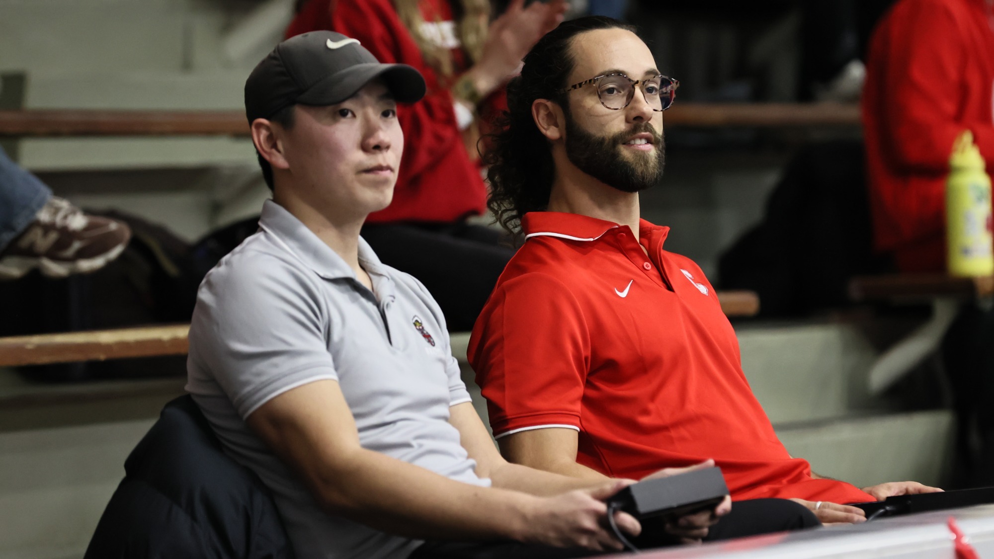 Michael Ross sits at Teagle Pool