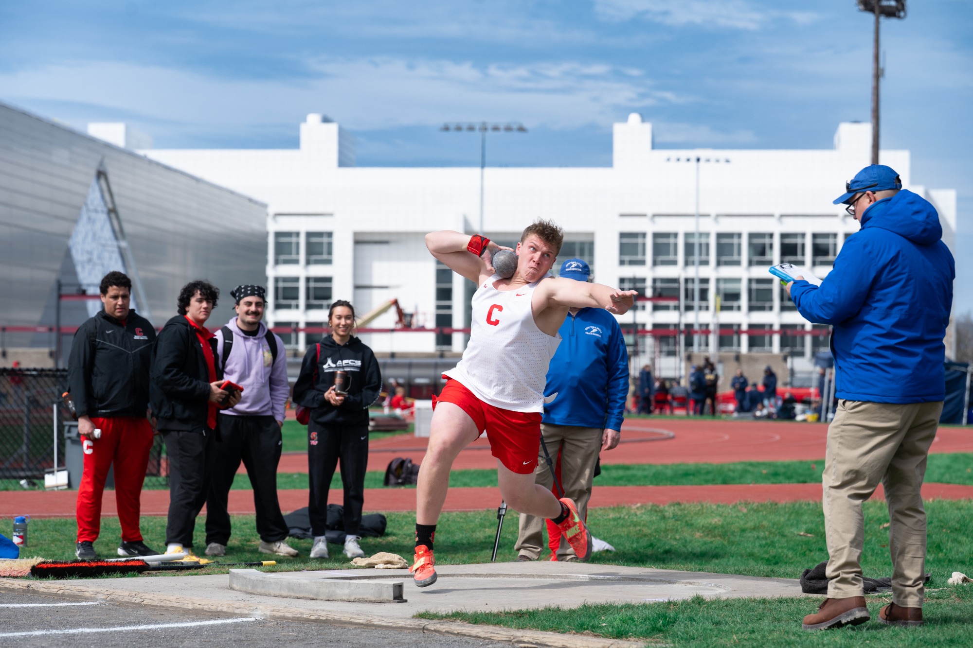 Cornell outdoor track & field teams compete at the Big Red Invite & Multi at Kane Sports Complex on Sunday, April 12, 2026