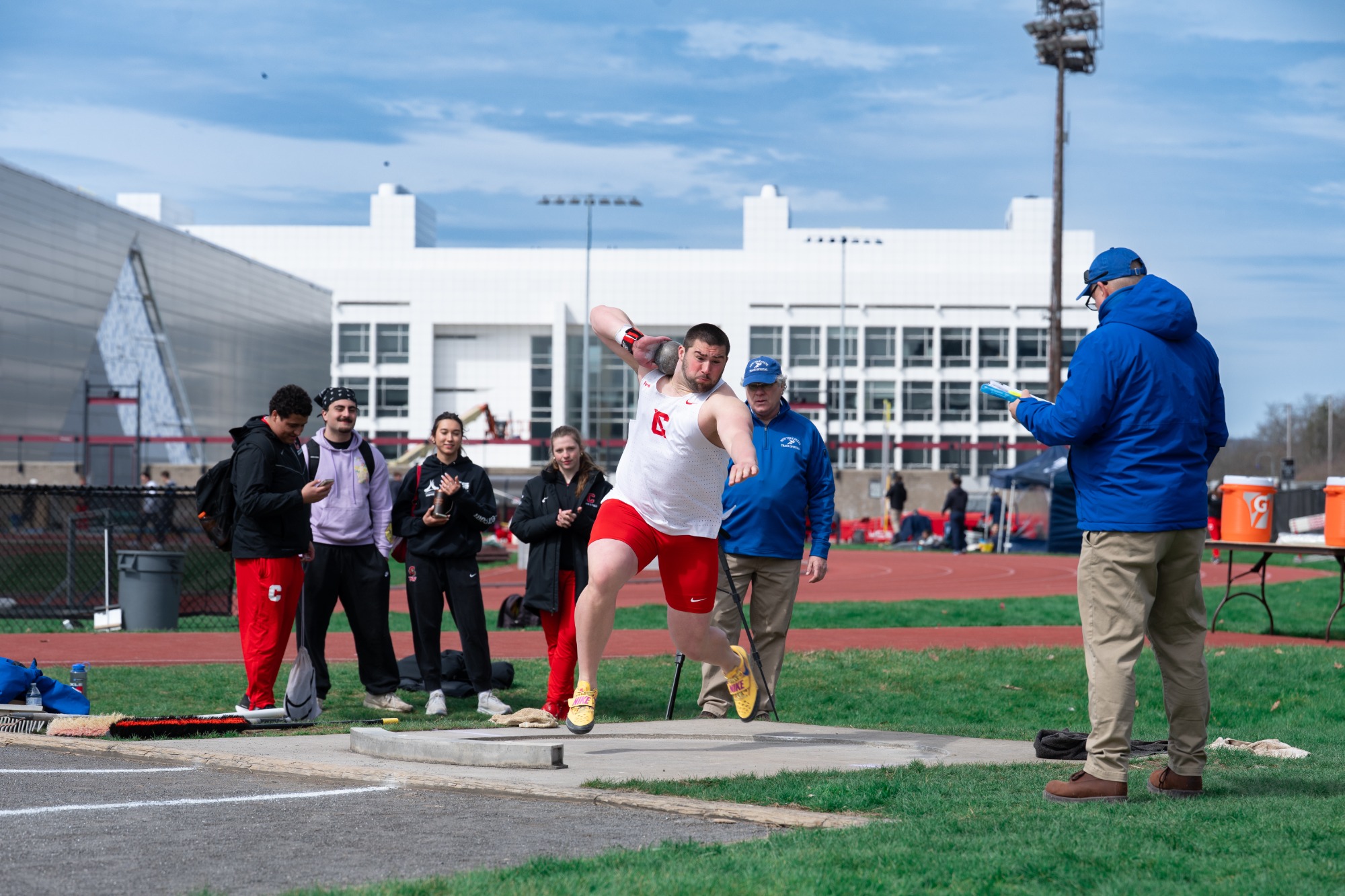 Cornell outdoor track & field teams compete at the Big Red Invite & Multi at Kane Sports Complex on Sunday, April 12, 2026