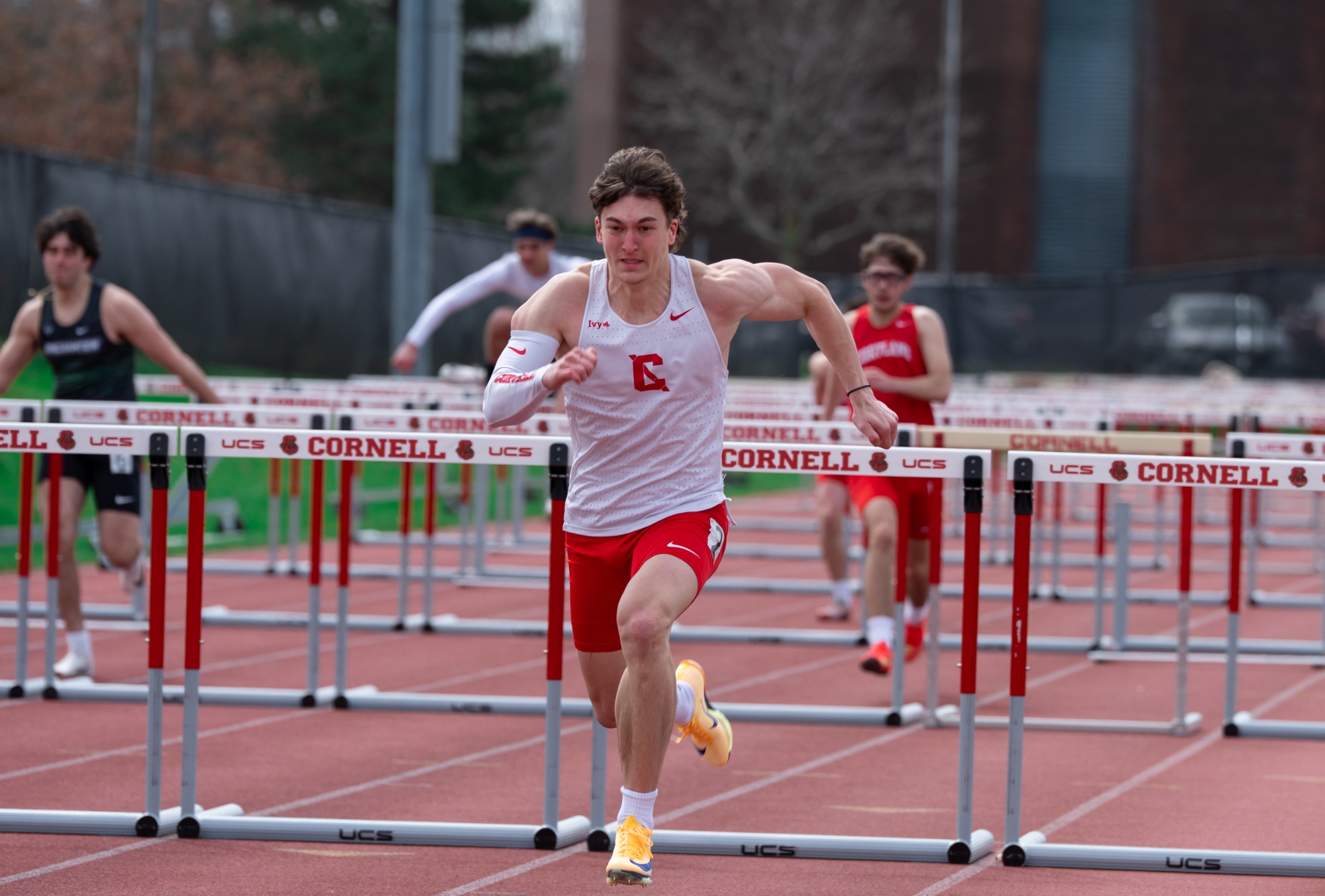Cornell outdoor track & field teams compete at the Big Red Invite & Multi at Kane Sports Complex on Sunday, April 12, 2026