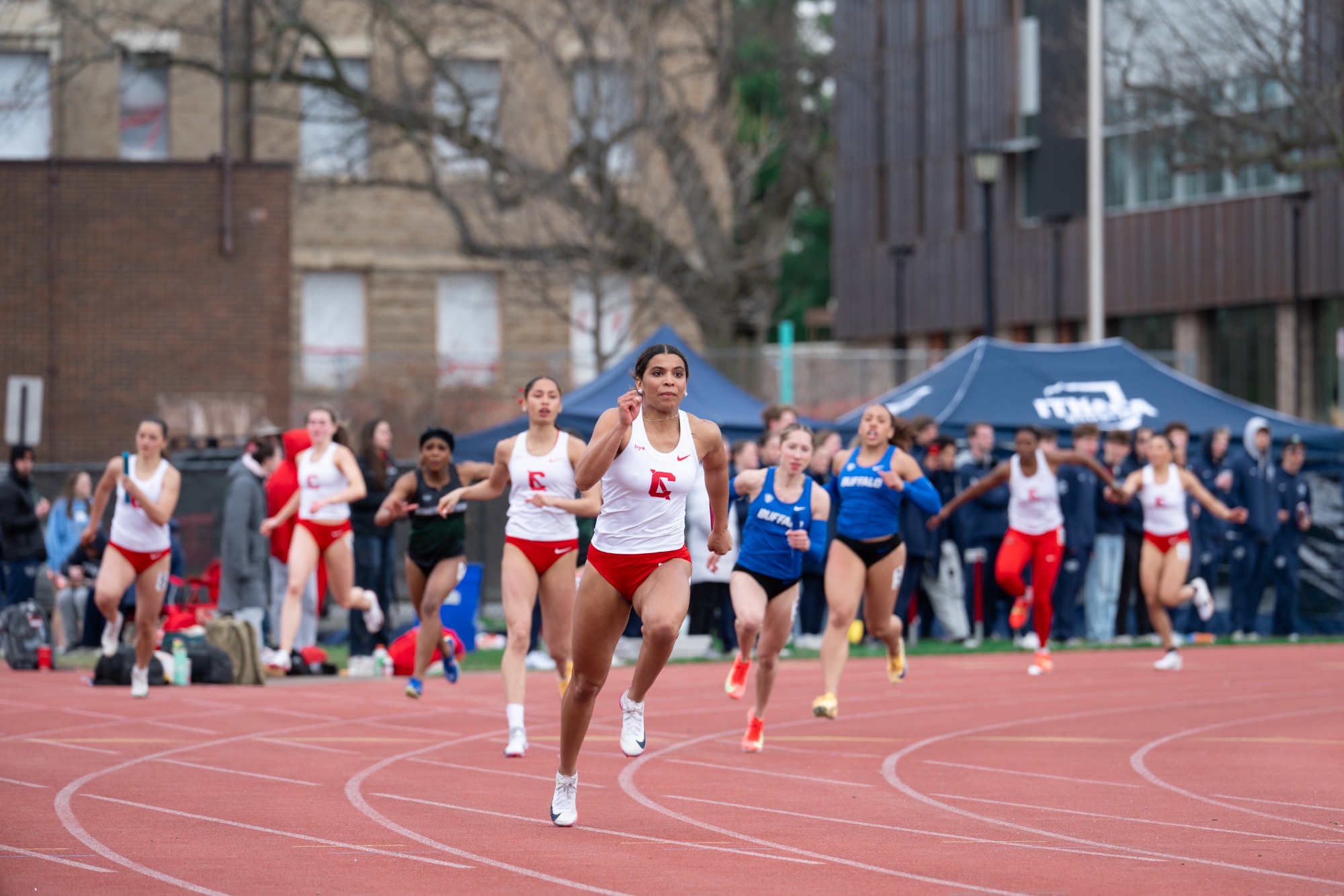 Cornell outdoor track & field teams compete at the Big Red Invite & Multi at Kane Sports Complex on Sunday, April 12, 2026