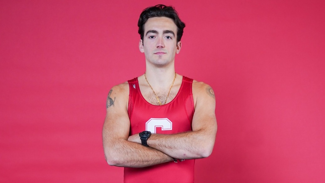 Cornell men's heavyweight rower Constantino Oberto-Calleri poses for a media day photo during the 2025-26 season.