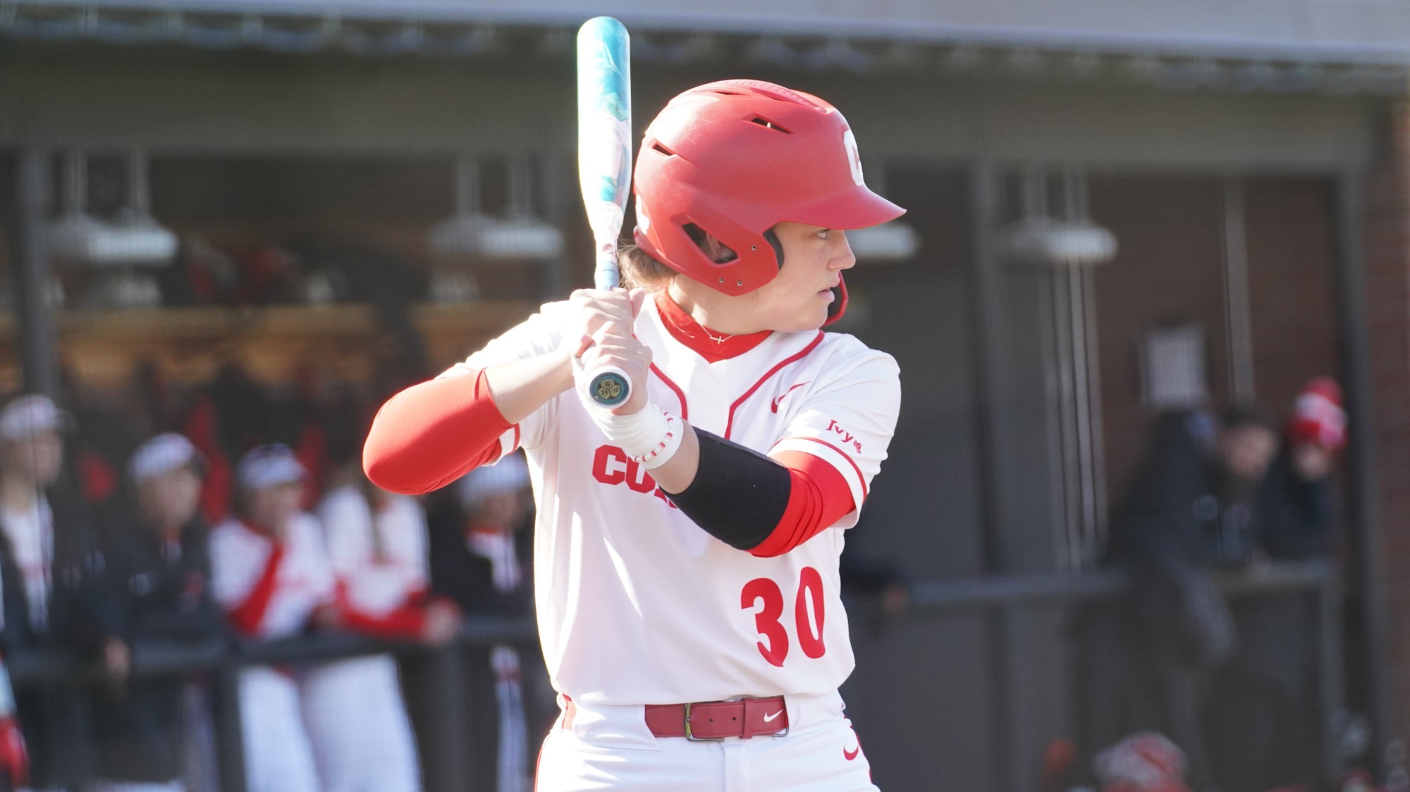 Lauren Holt at Niemad-Robison Field