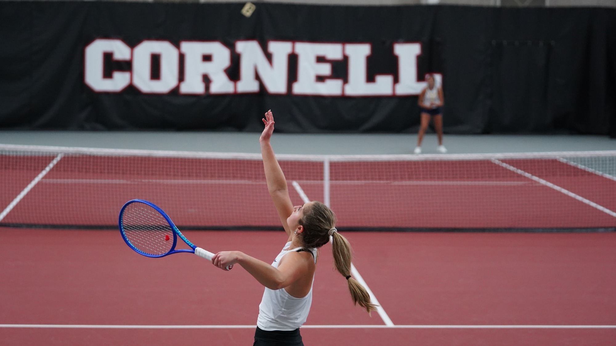 The Cornell women's tennis team plays against #47 Yale on April 4, 2026 at Reis Tennis Center in Ithaca, N.Y.