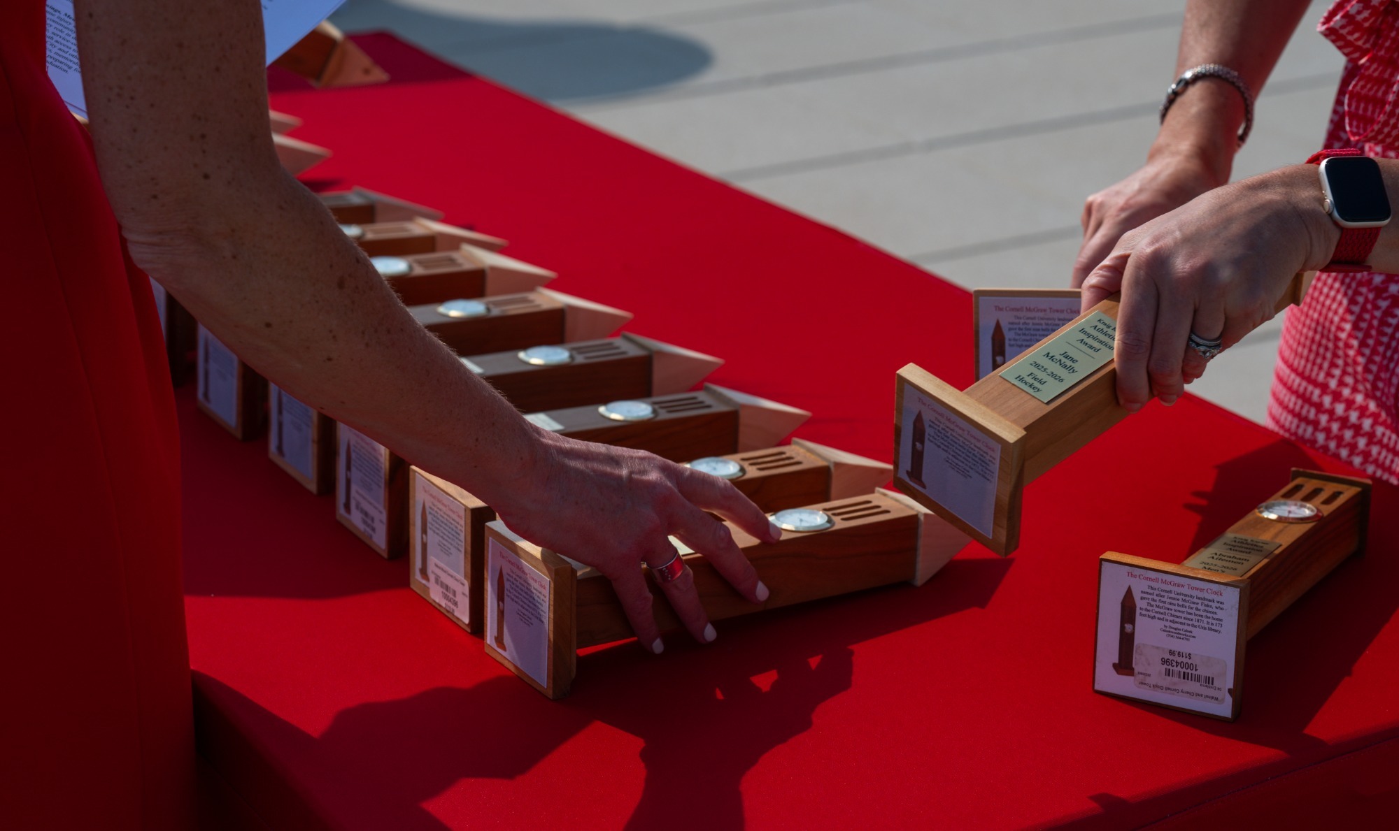 Cornell Athletics celebrates its seniors with awards during the annual Senior Toast on May 18, 2026 at the Tanner Terrace in Ithaca, N.Y.