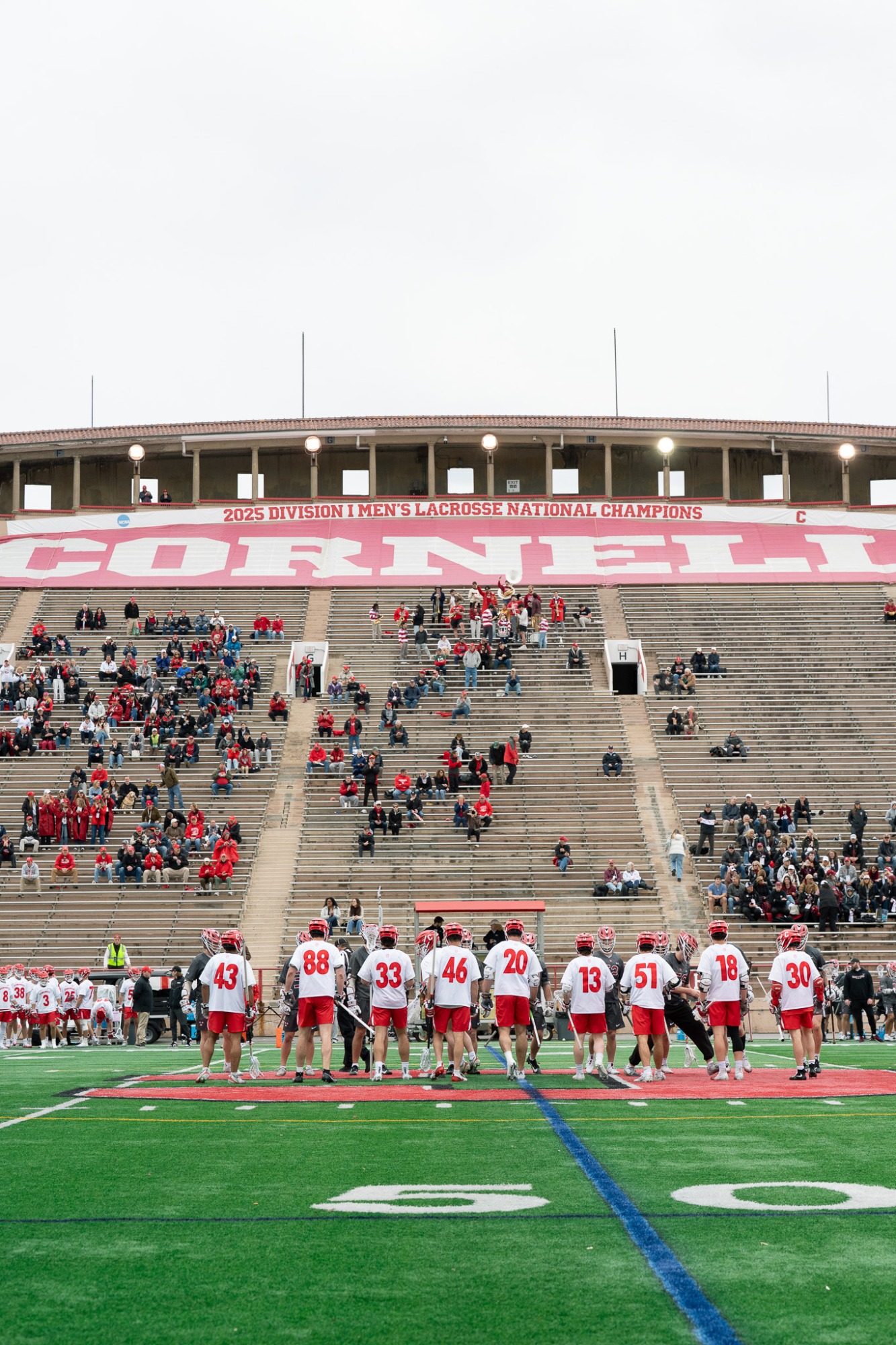 Cornell Men's Lacrosse defeats #13 Harvard in the semifinal of the Ivy League Tournament 17-8 at Schoellkopf Field in Ithaca, N.Y.
