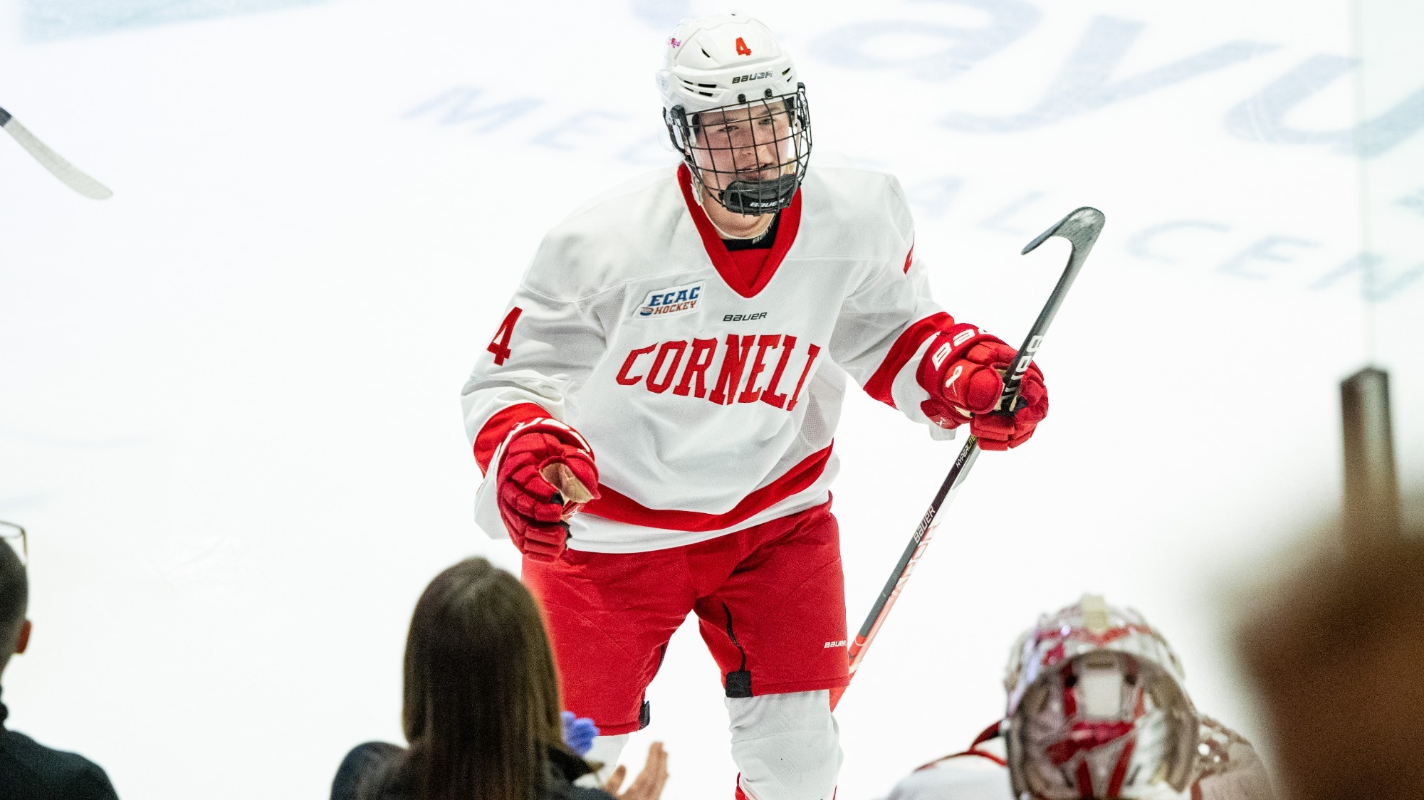 Grace Dwyer skates at Lynah Rink.