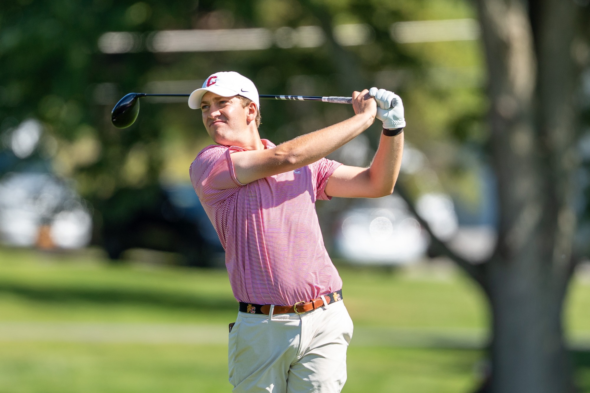 TJ Betlow of Cornell men's golf at Alex Lagowitz Memorial hosted by Colgate at Seven Oaks in Hamilton, N.Y.