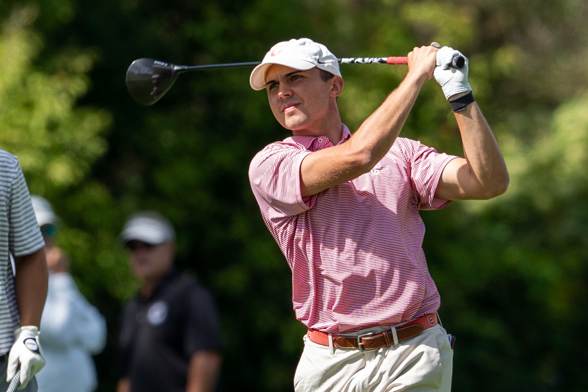 Tyler Debusschere of Cornell men's golf at Alex Lagowitz Memorial hosted by Colgate at Seven Oaks in Hamilton, N.Y.