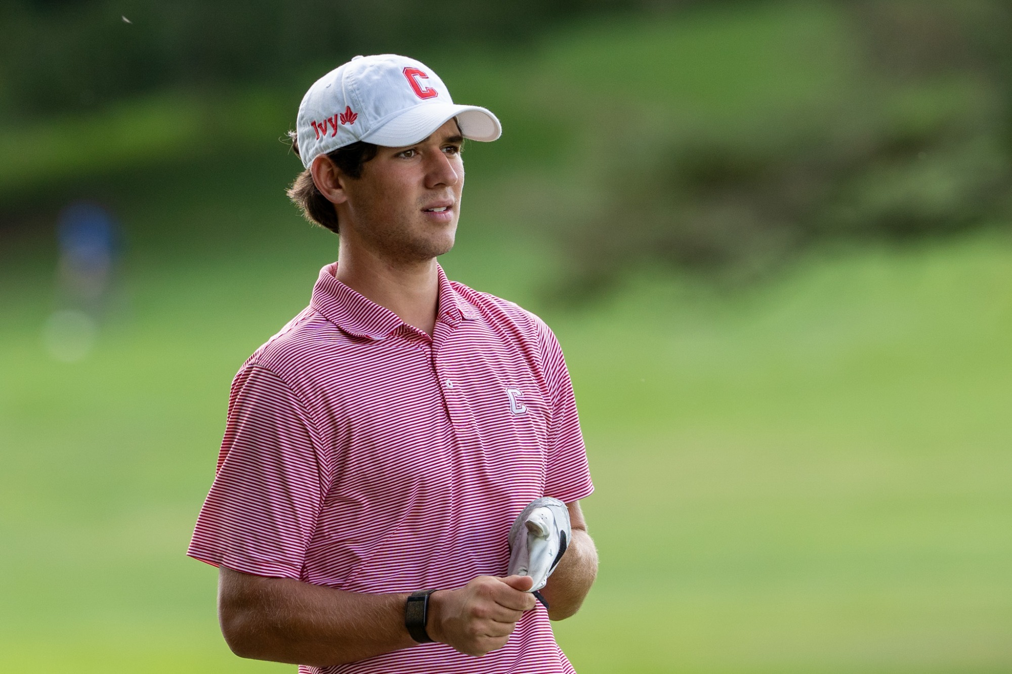Shep Davis of Cornell men's golf at Alex Lagowitz Memorial hosted by Colgate at Seven Oaks in Hamilton, N.Y.