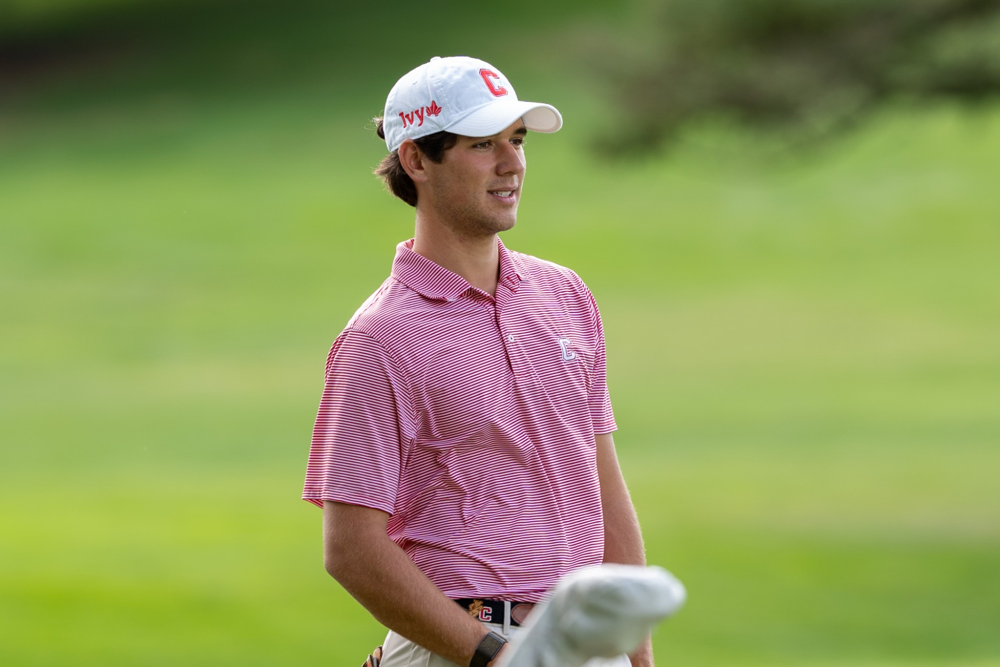 Shep Davis of Cornell men's golf at Alex Lagowitz Memorial hosted by Colgate at Seven Oaks in Hamilton, N.Y.