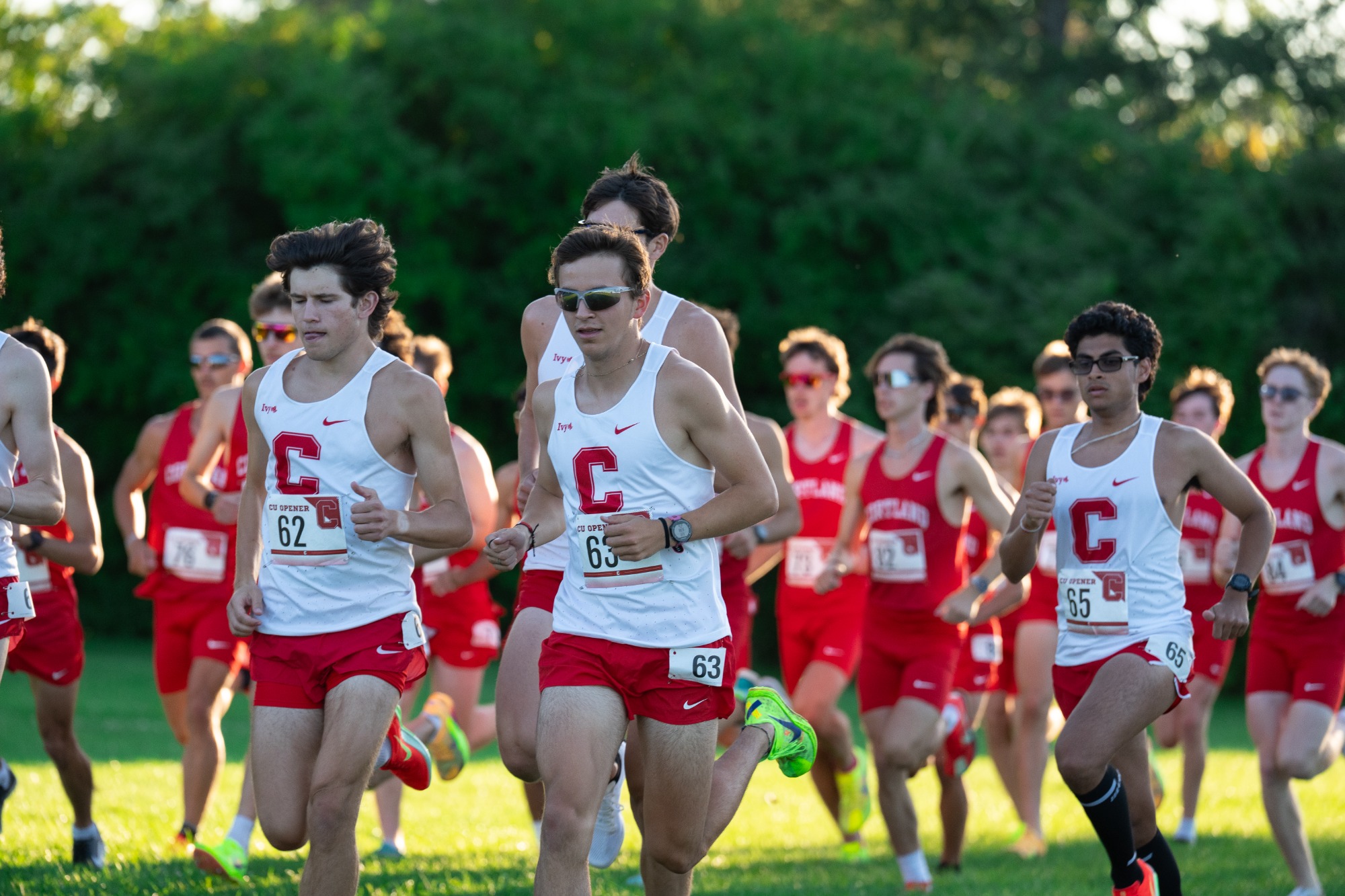 Cornell XC teams compete on home course, Moakley Course, on September 11, 2026