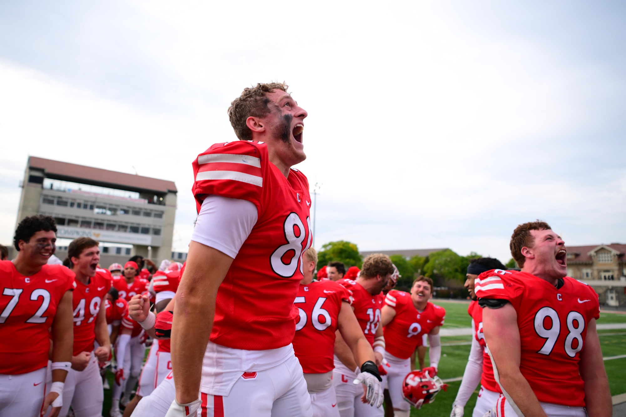 Cornell Football against Yale on Sept. 26, 2026 at Schoellkopf Field in Ithaca, NY. (Caroline Sherman)