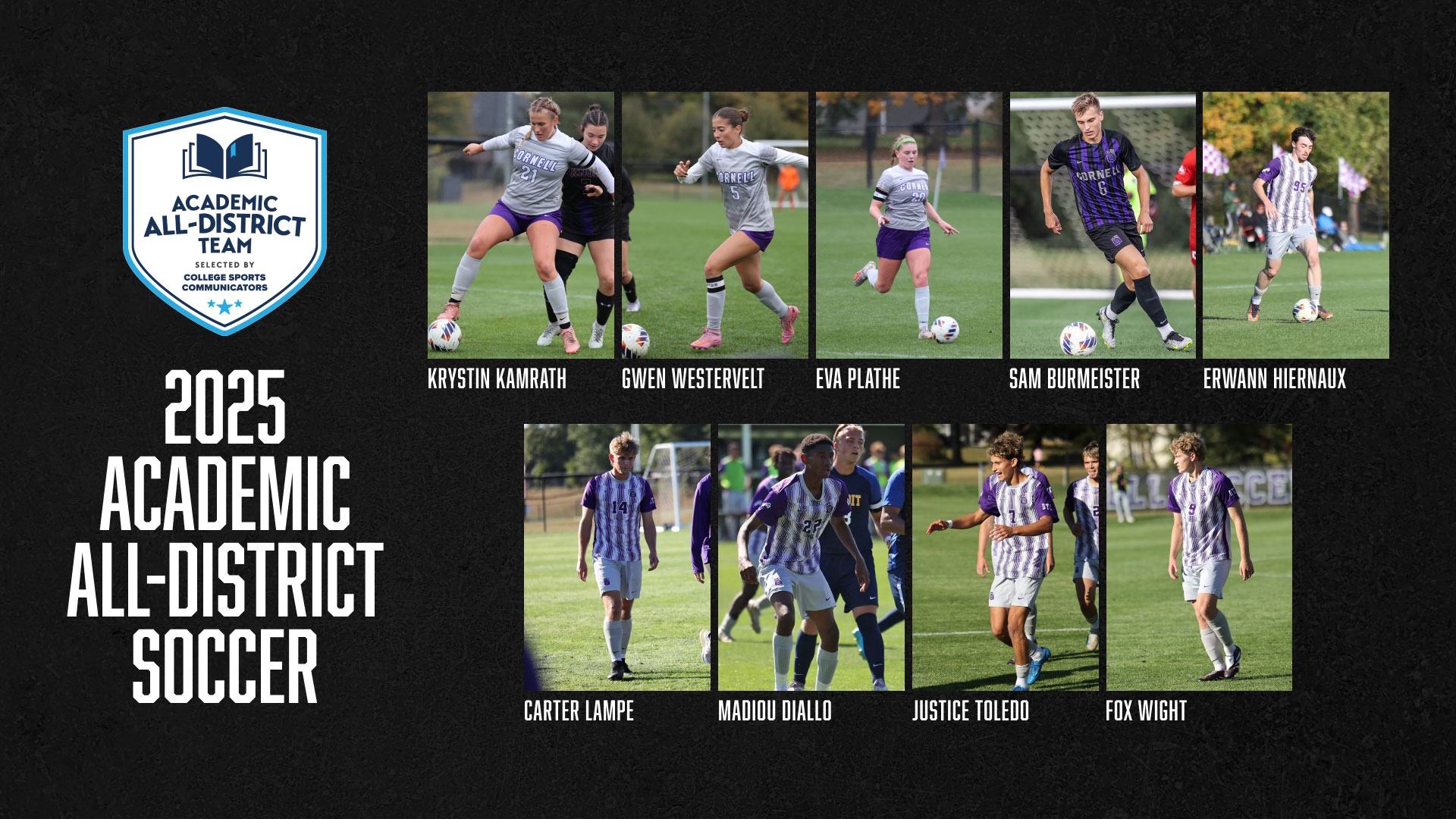 Soccer Academic All-District Teams