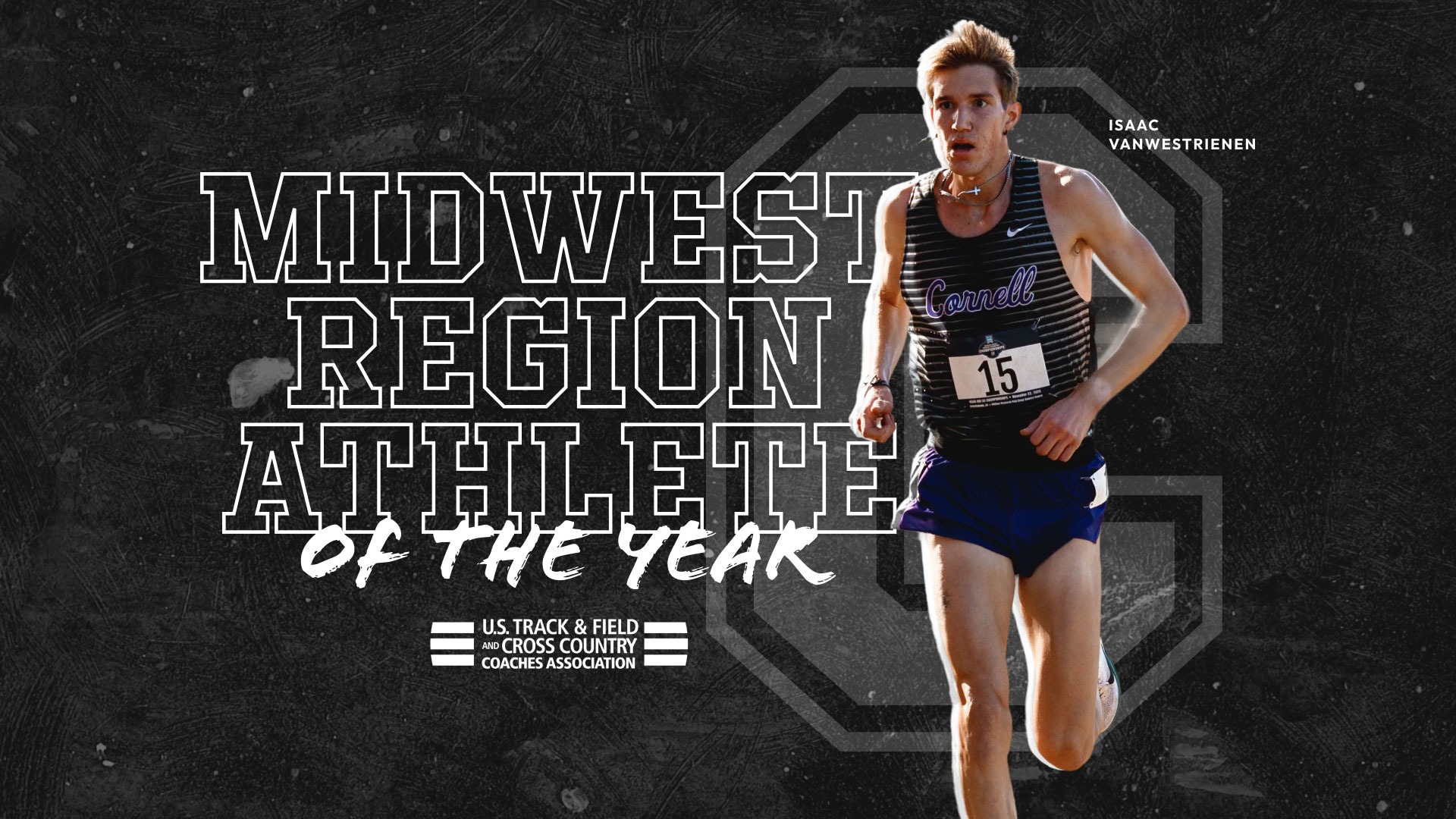 Isaac vanWestrienen Region Athlete of the Year