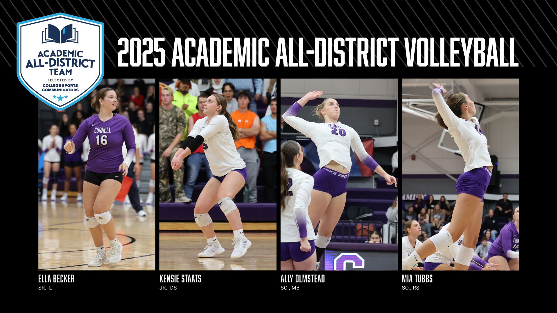 Academic All-District Volleyball Team 2025