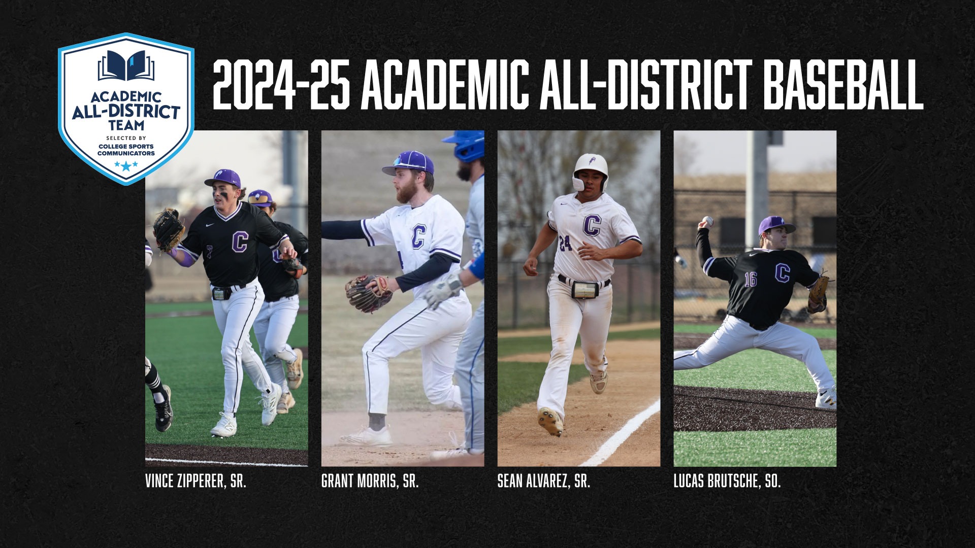 CSC Academic All-District Baseball 2025