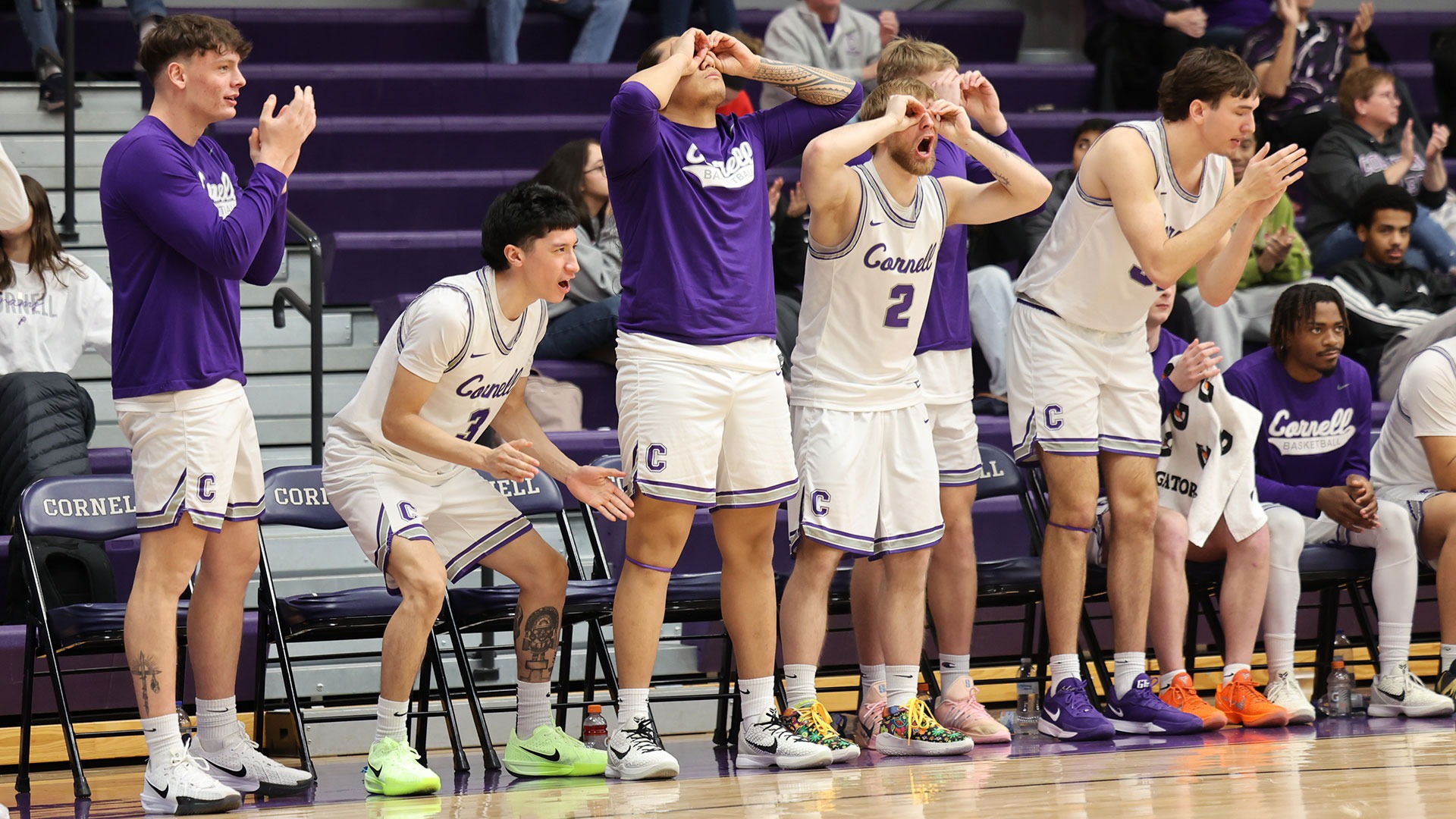 Cornell Men's Basketball Bench 2026