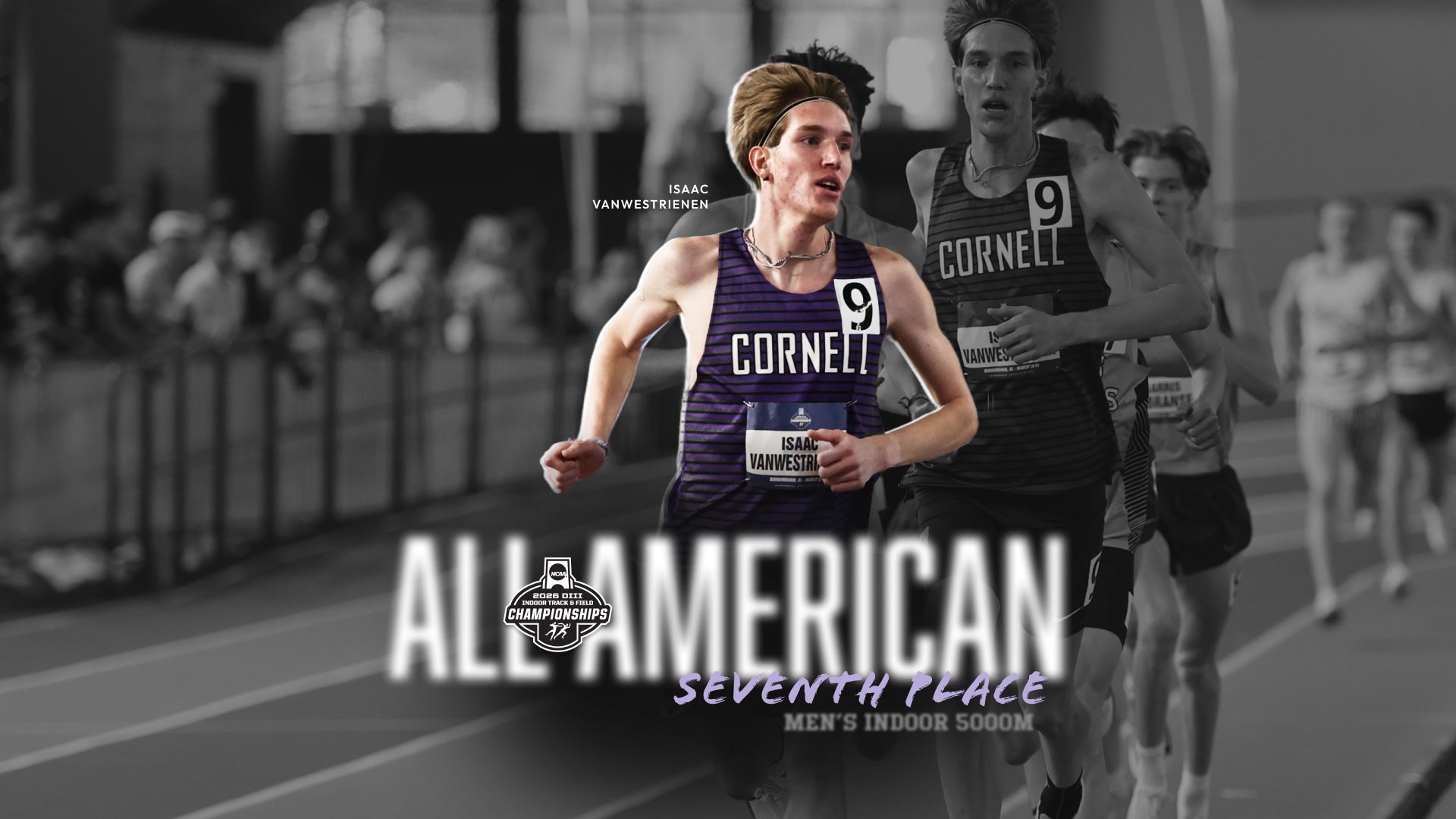 Isaac vanWestrienen NCAA Indoor 5000m