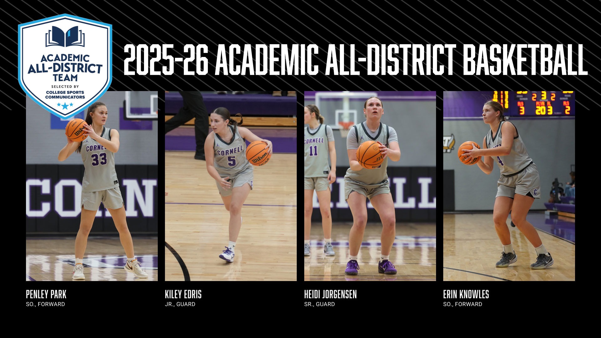 CSC Academic All-District Women's Basketball 2026