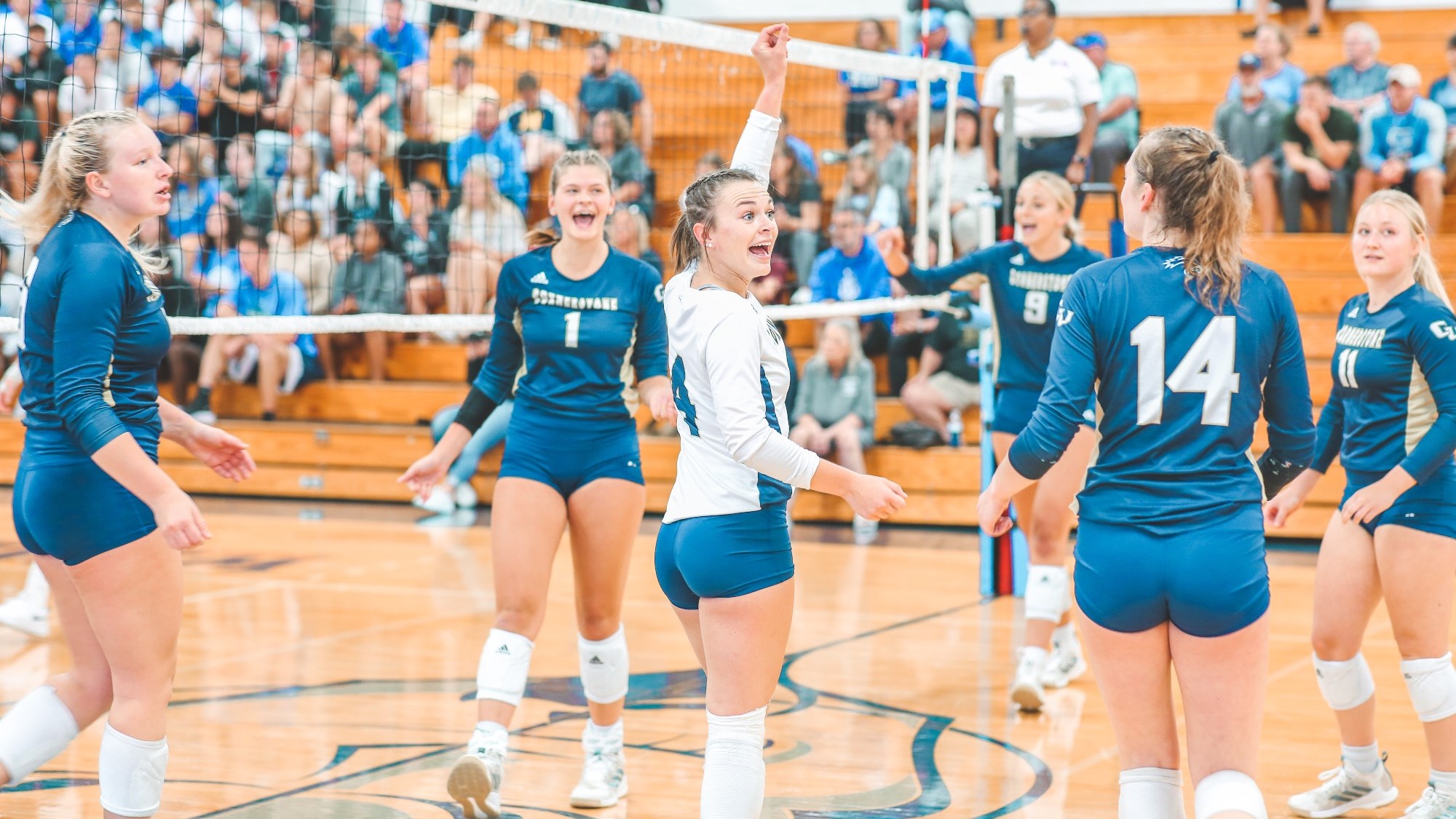 Morris joins the 2k club as Women’s Volleyball opens WHAC play with