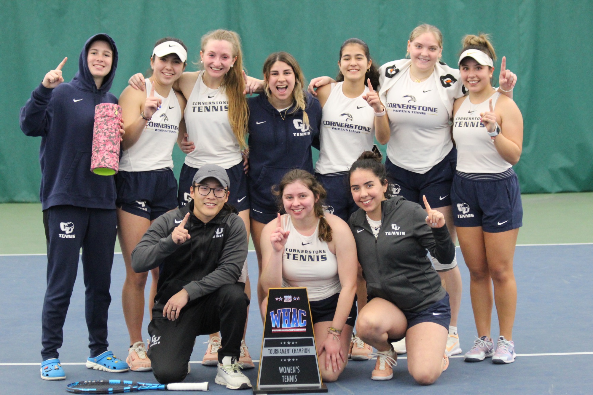 Women’s Tennis clinches NAIA Nationals bid with WHAC Tournament Championship Cornerstone