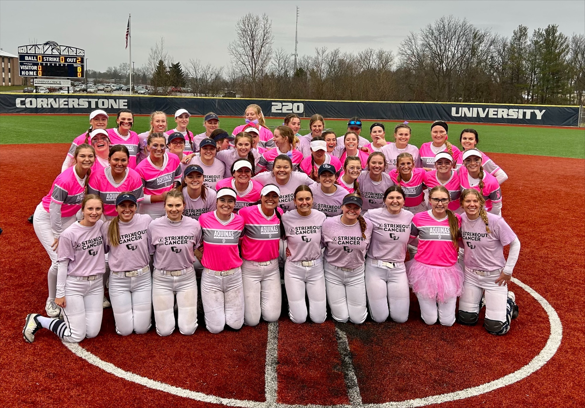 softball-hosted-aquinas-for-the-strikeout-cancer-games-as-they-lost-in