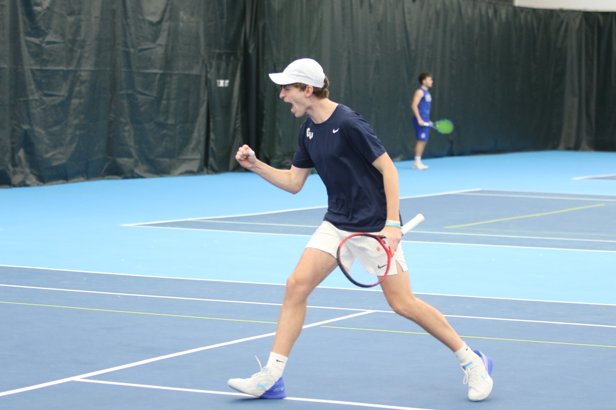 Men's Tennis rebounds with a dominant victory over Aquinas Cornerstone University Athletics