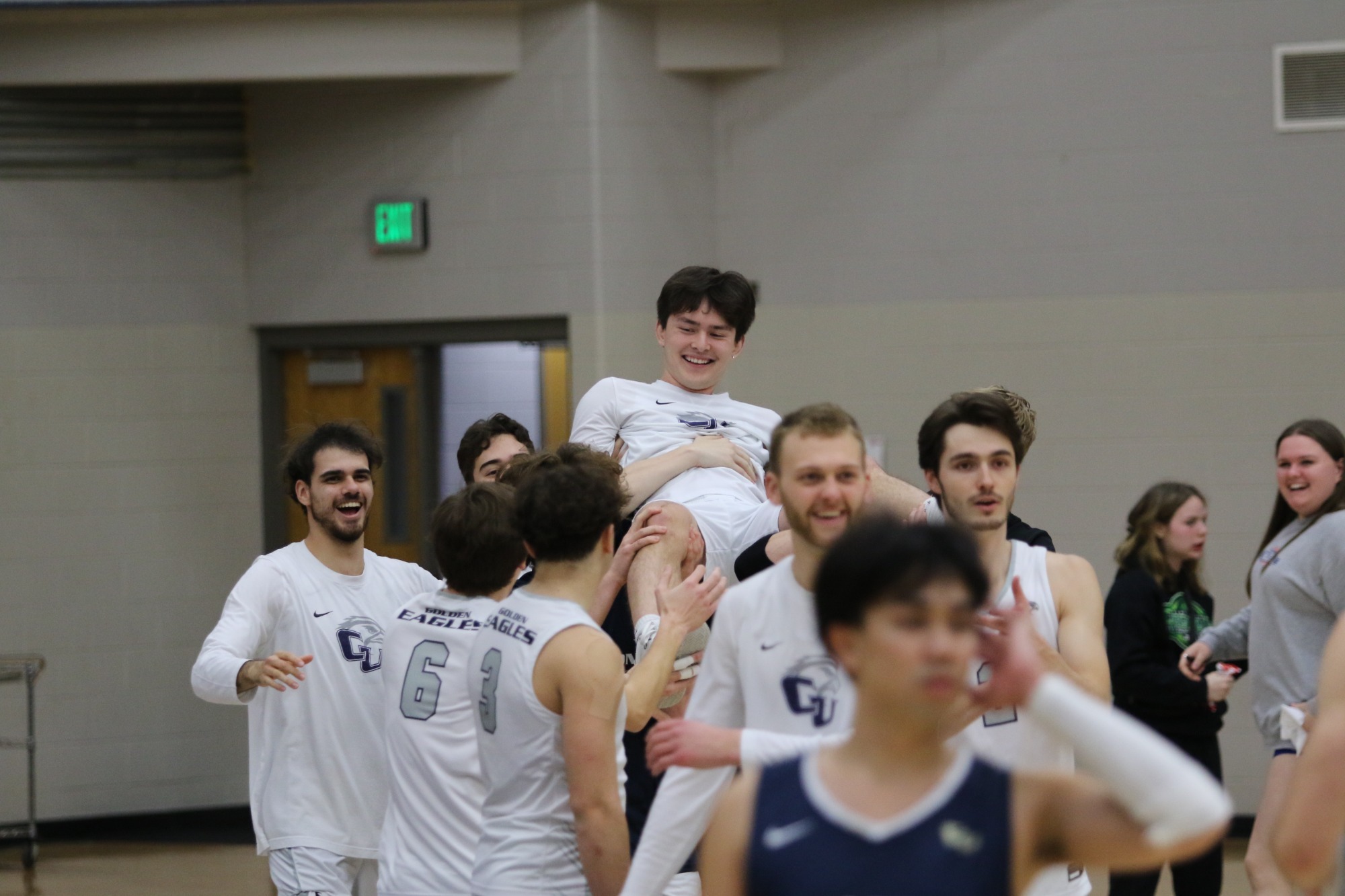 Men's Volleyballs final home match ends in a sweep of Siena Heights