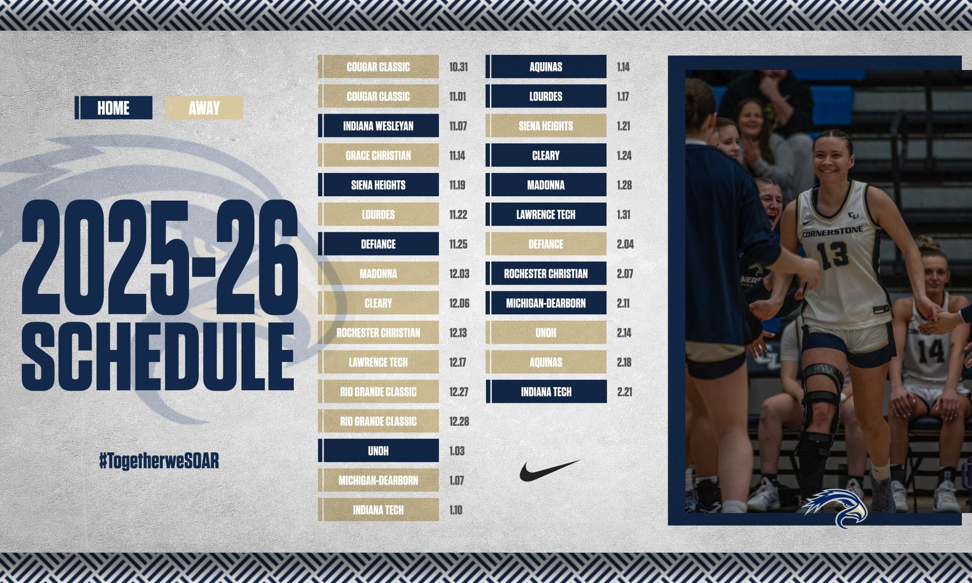 WBB Schedule