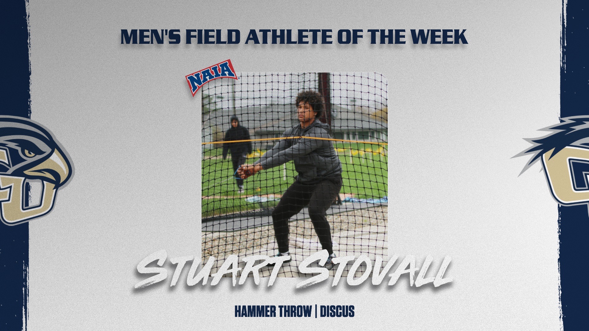 Stovall NAIA Athlete of the Week