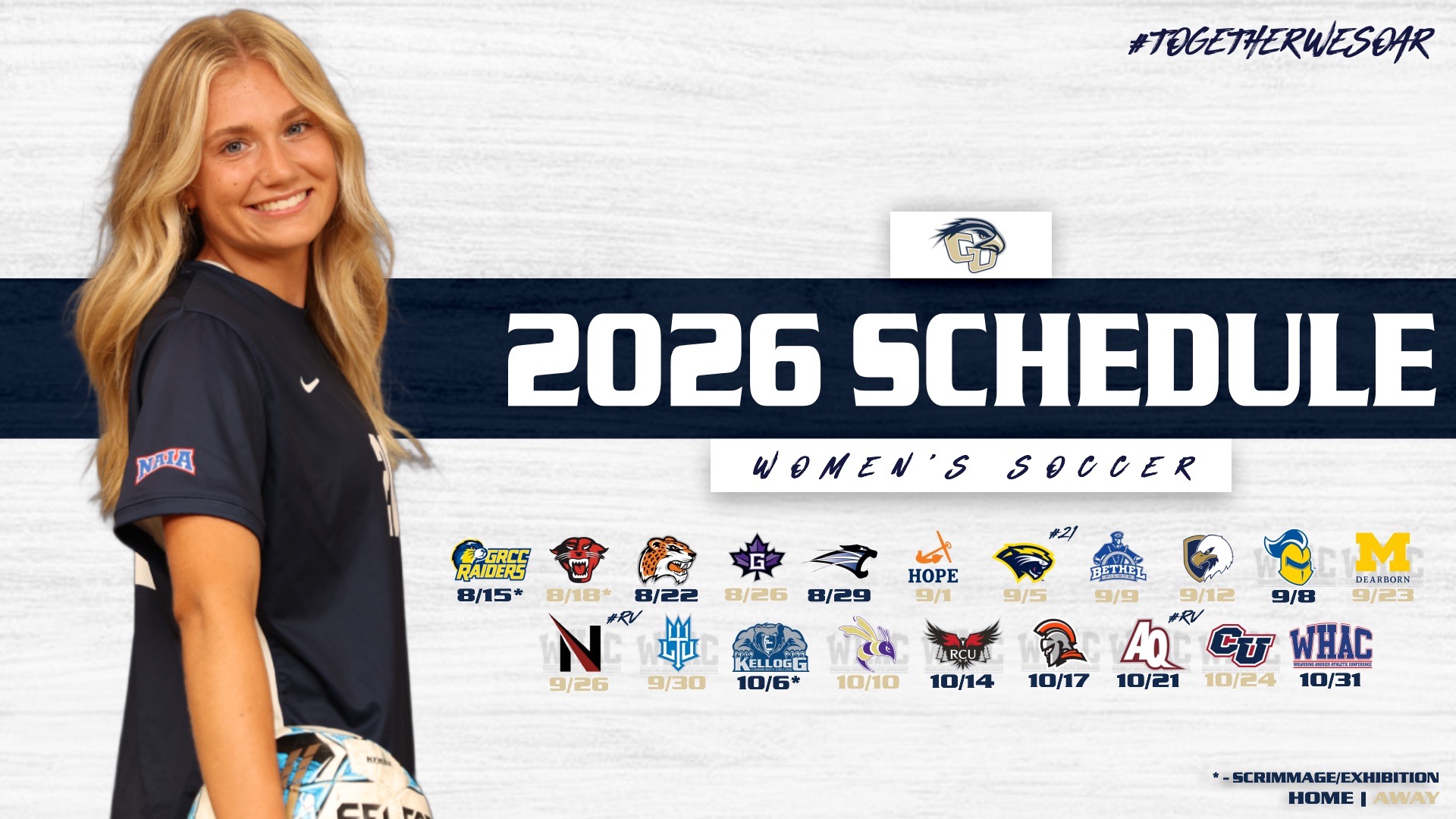 WSOC Schedule Release