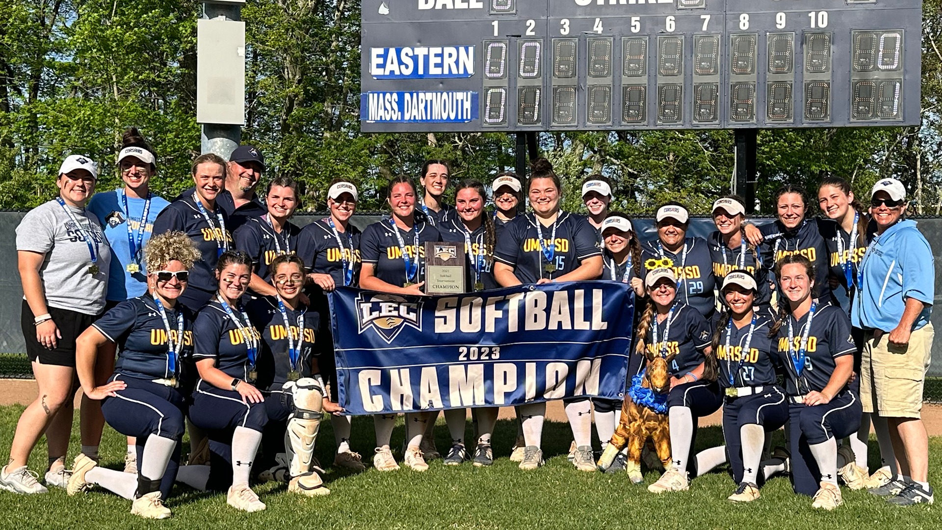 CORSAIRS WIN LITTLE EAST CONFERENCE CHAMPIONSHIP UMass Dartmouth CORSAIRS WIN LITTLE EAST CONFERENCE CHAMPIONSHIP UMass Dartmouth