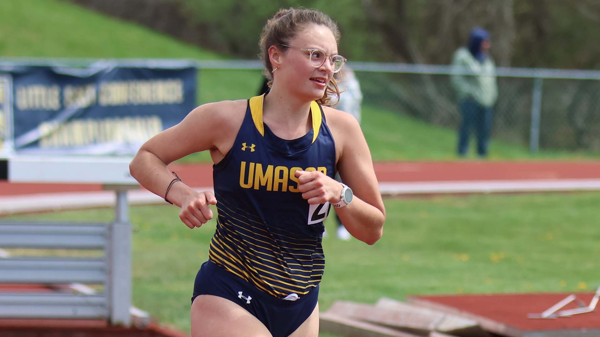 Emily Philbrook Competes in the 10K at the 2025 LEC Outdoor Championships