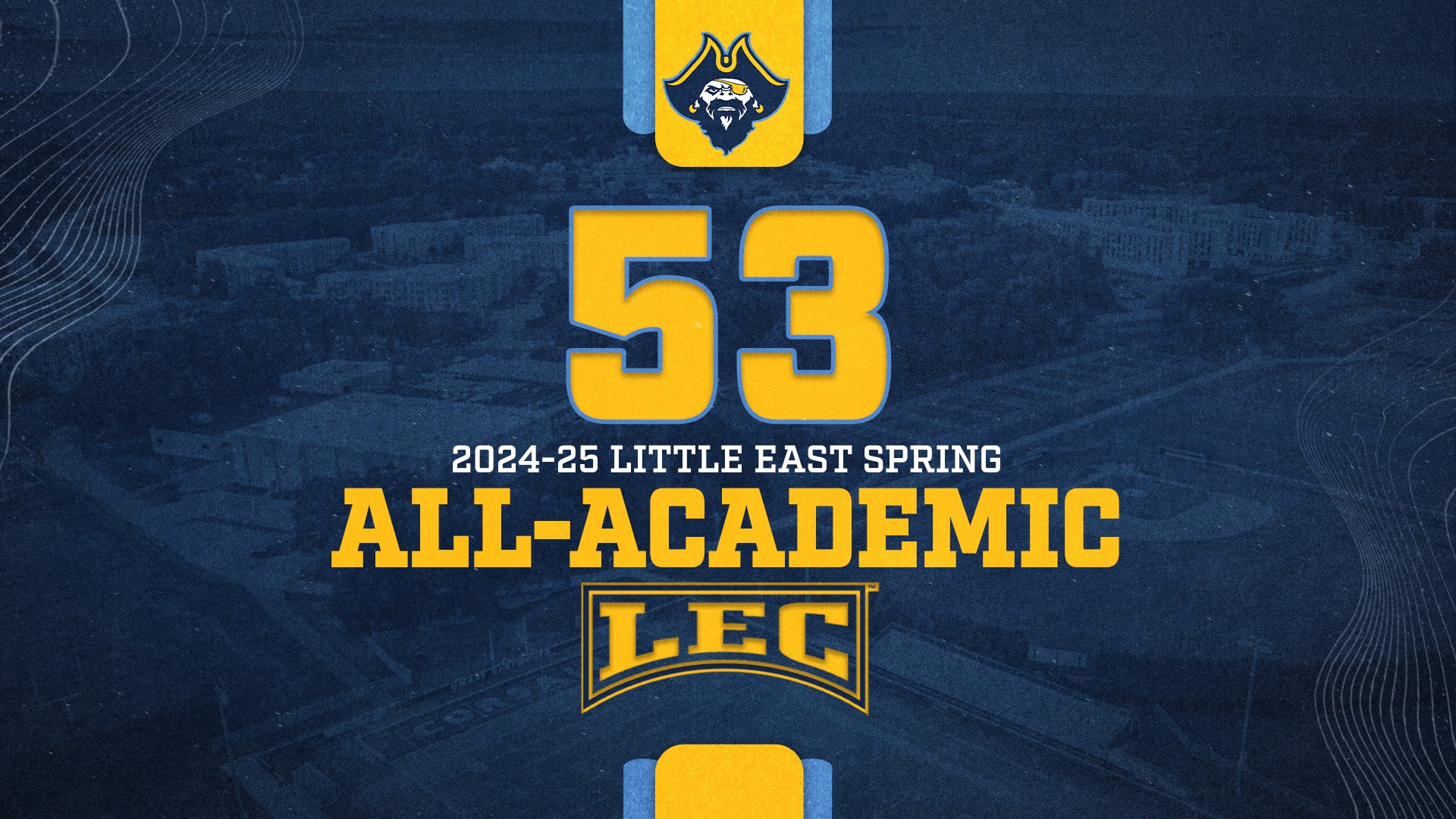 53 Named to 2024-25 LEC Spring All-Academic Team