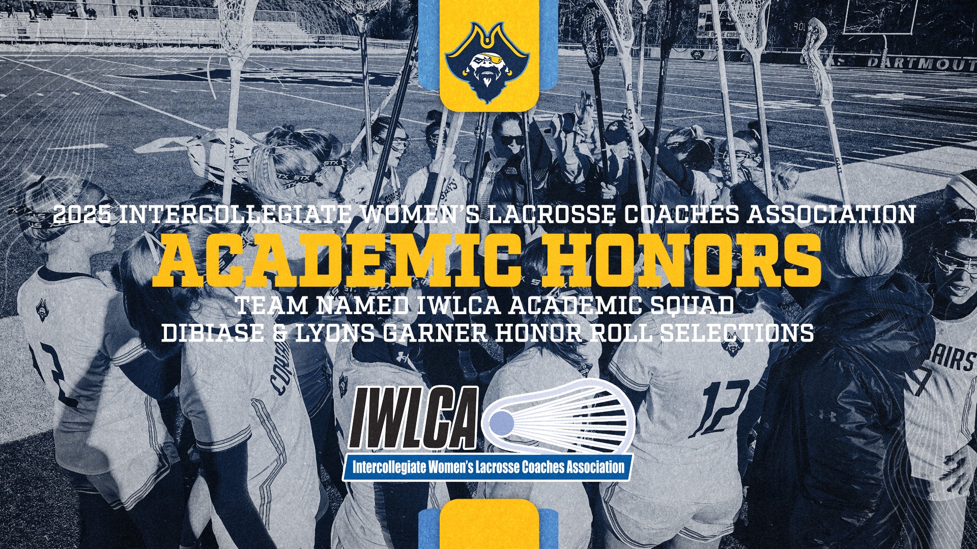 Women's Lacrosse Tabbed for Academic Honors by IWLCA for 2025 season