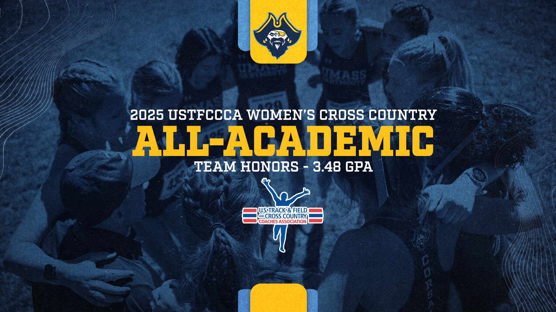 Corsairs Women's Cross Country Garners USTFCCA All-Academic Team Honors