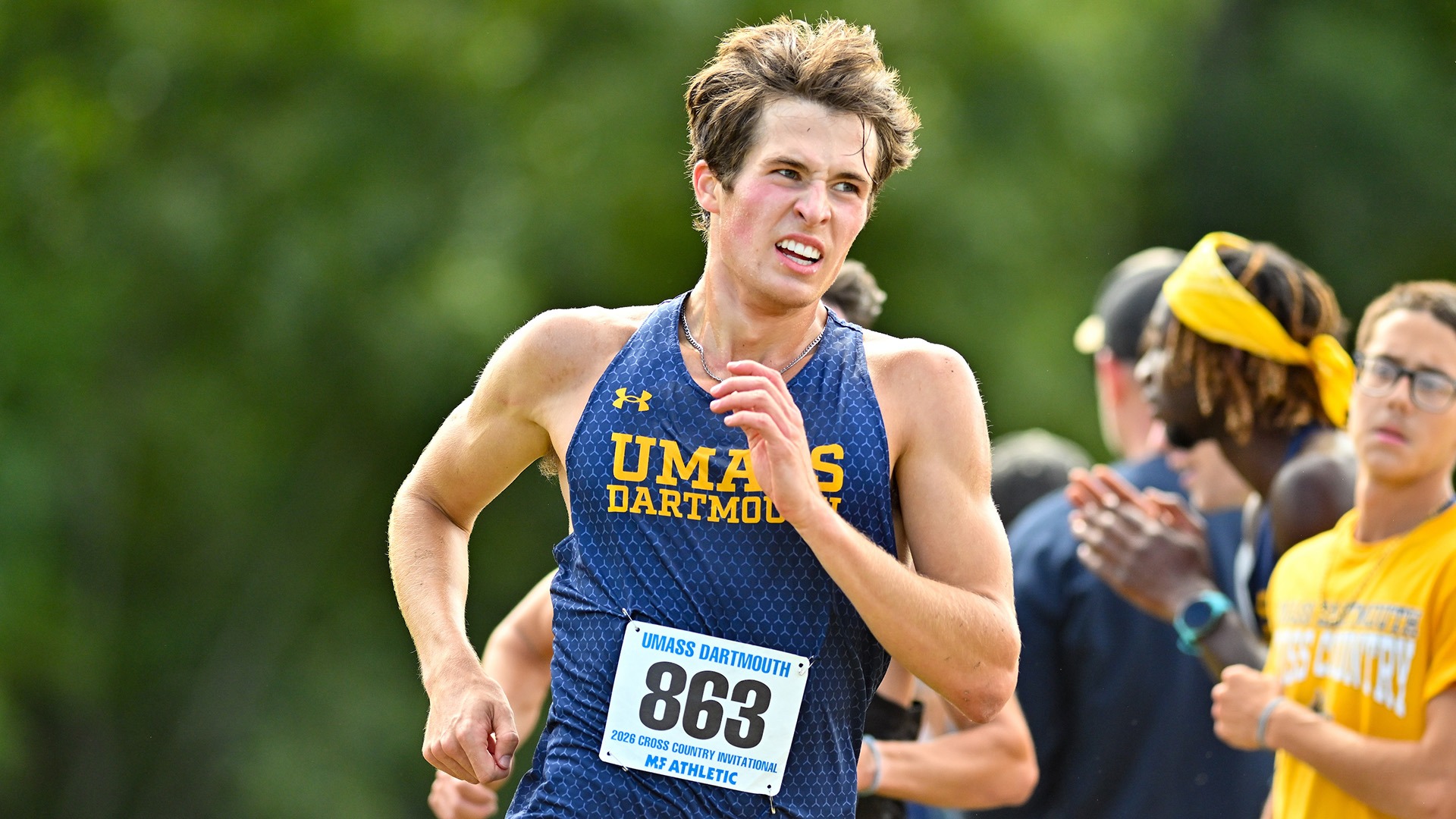Declan Smith competes at the UMass Dartmouth Invitational - September 2026