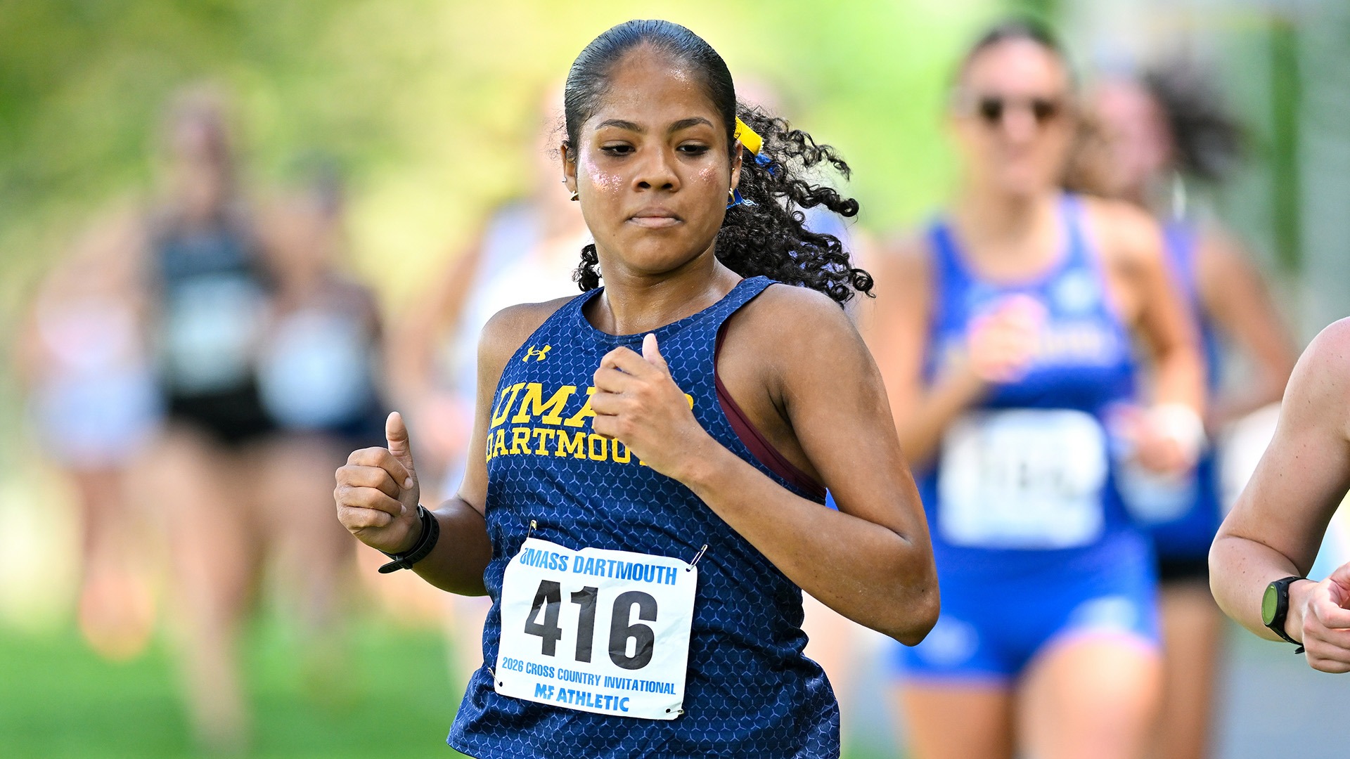Sara Lopez competes at the UMass Dartmouth Invitational - September 2026