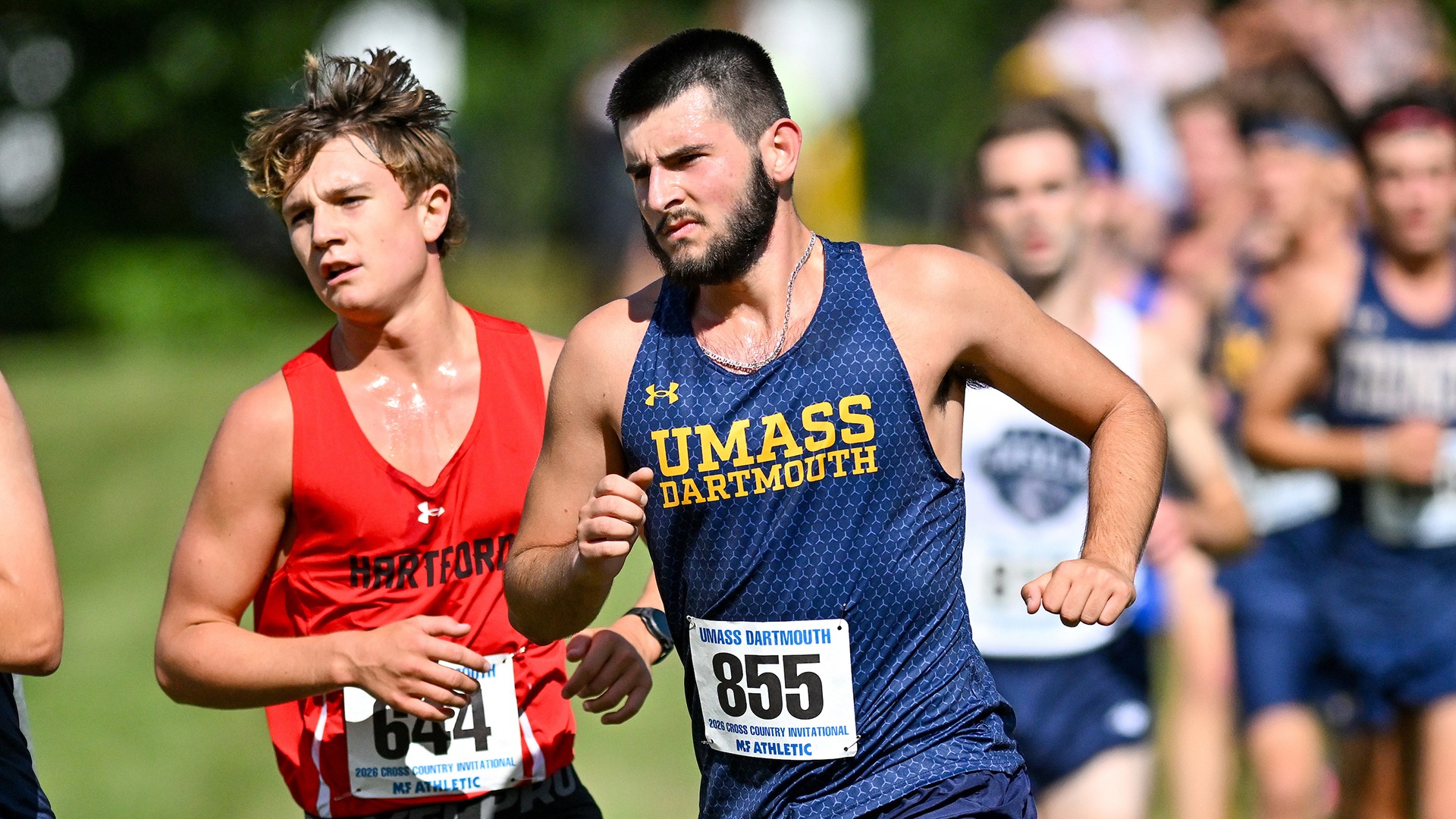 Michael Gemelli competes at the UMass Dartmouth Cross Country Invitational - 2026