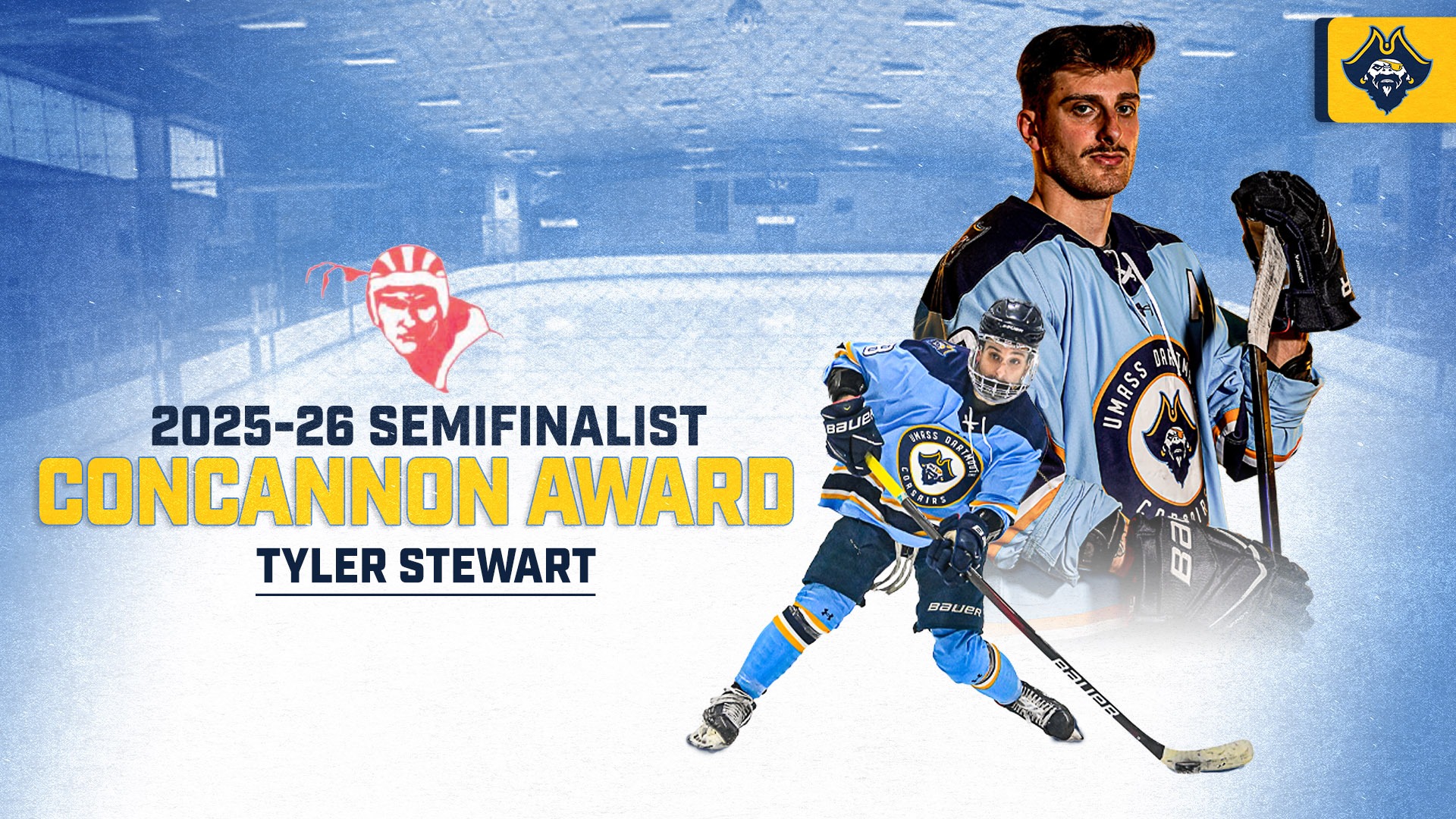 Tyler Stewart Named Semifinalist for 25th Annual Joe Concannon Award