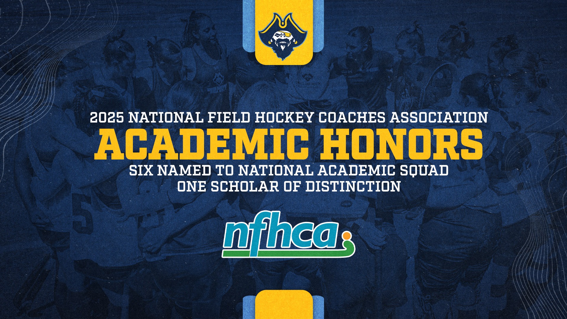 Field Hockey Recognized by NFHCA for Academic Honors in 2025 season