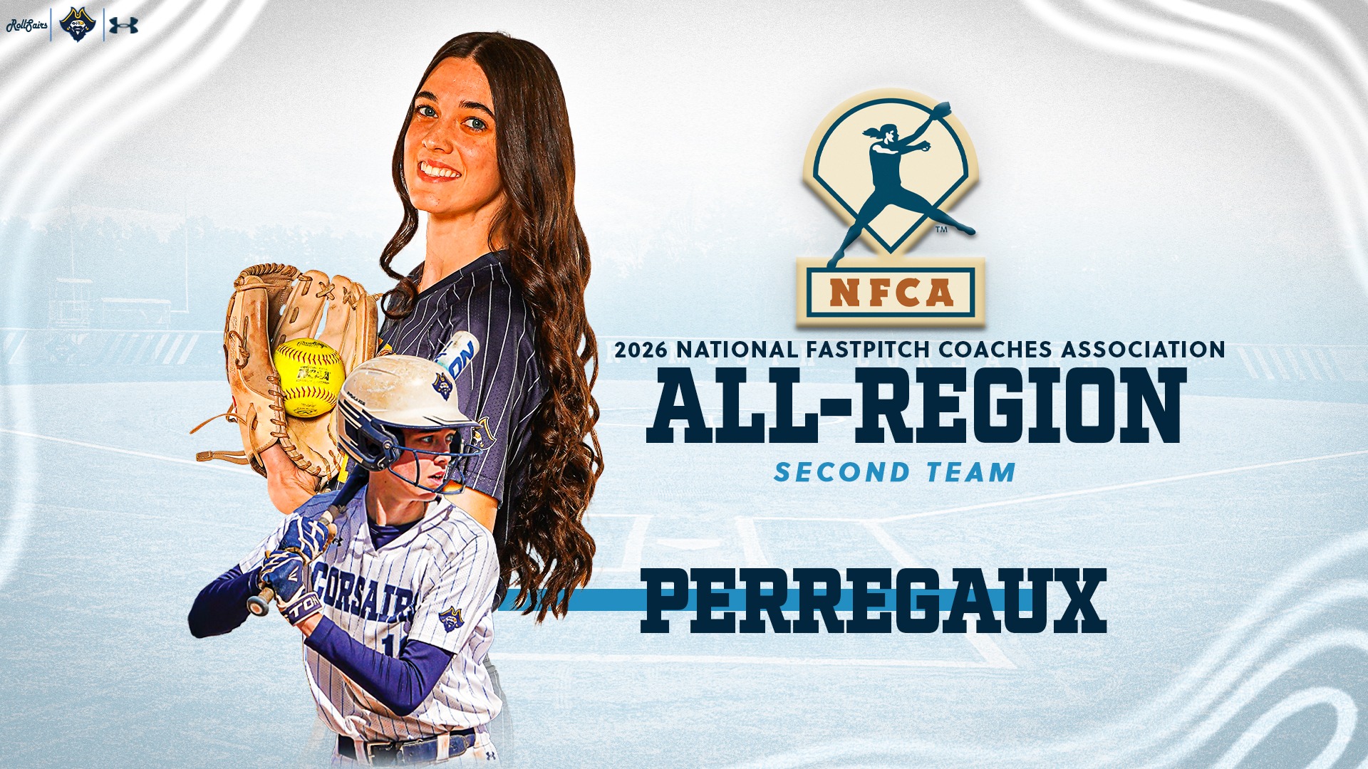 Senior RaeLynn Perregaux Named to 2026 NFCA All-Region Second Team