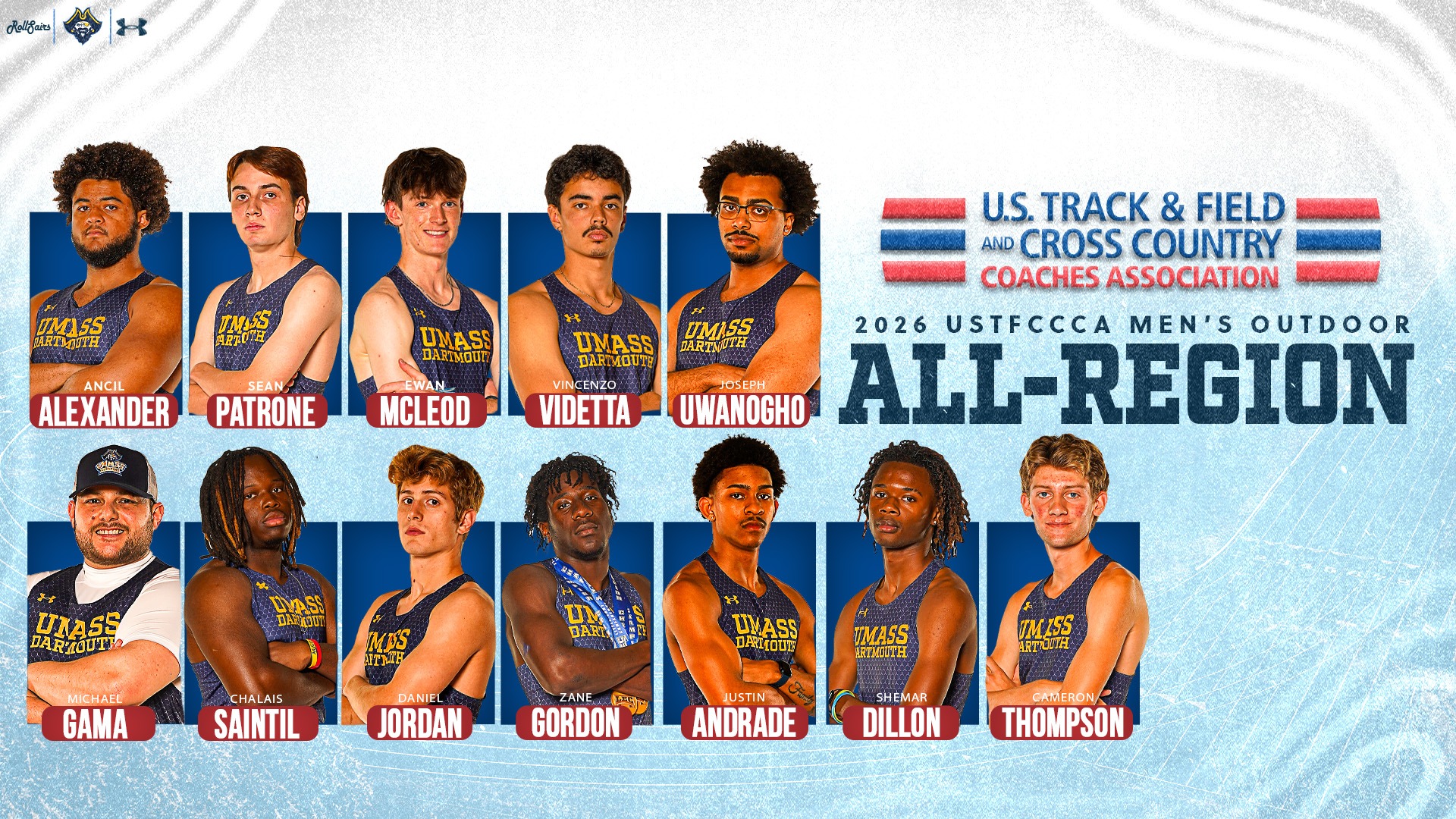12 named All-Region in Men's Track & Field for 2026 Outdoor season