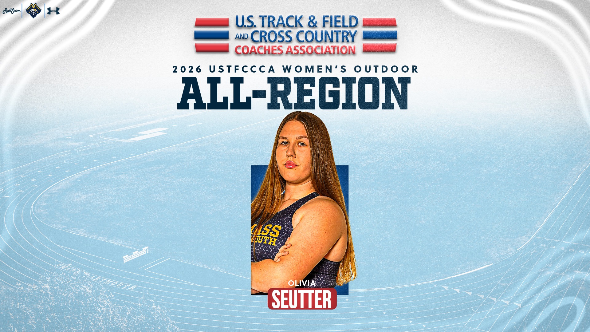 Olivia Seutter Tabbed All-Region by USTFCCCA in Women's Outdoor Track & Field