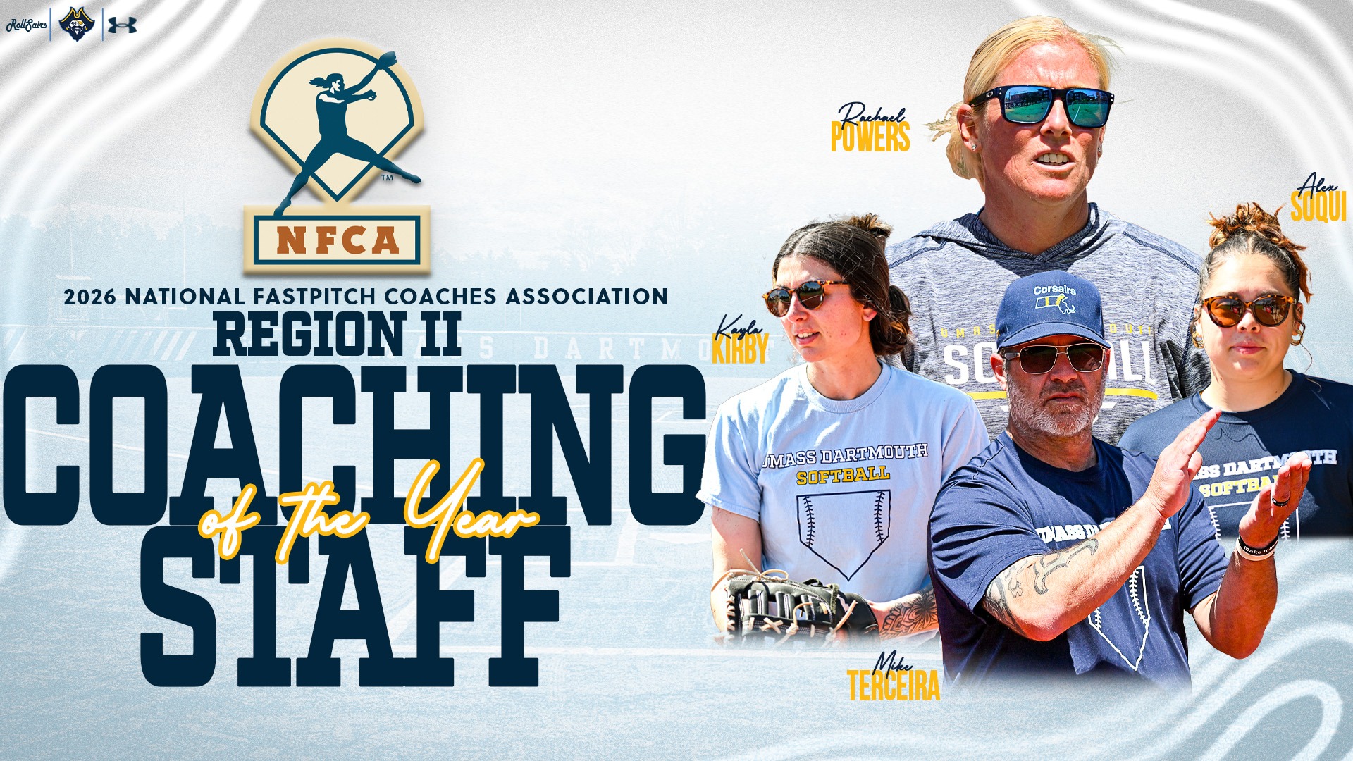Softball Coaching Staff Named 2026 NFCA Region II Coaching Staff of the Year - May 28, 2026