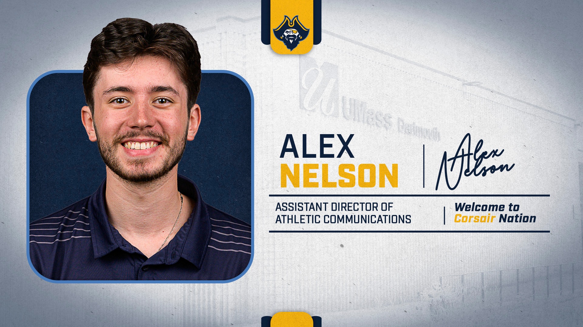 Alex Nelson named Assistant Director of Athletic Communications