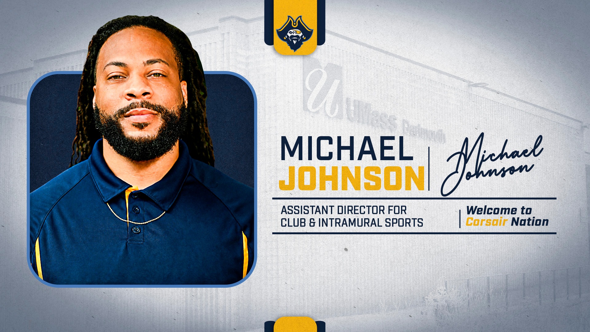 Michael Johnson named Assistant Director for Club & Intramural Sports