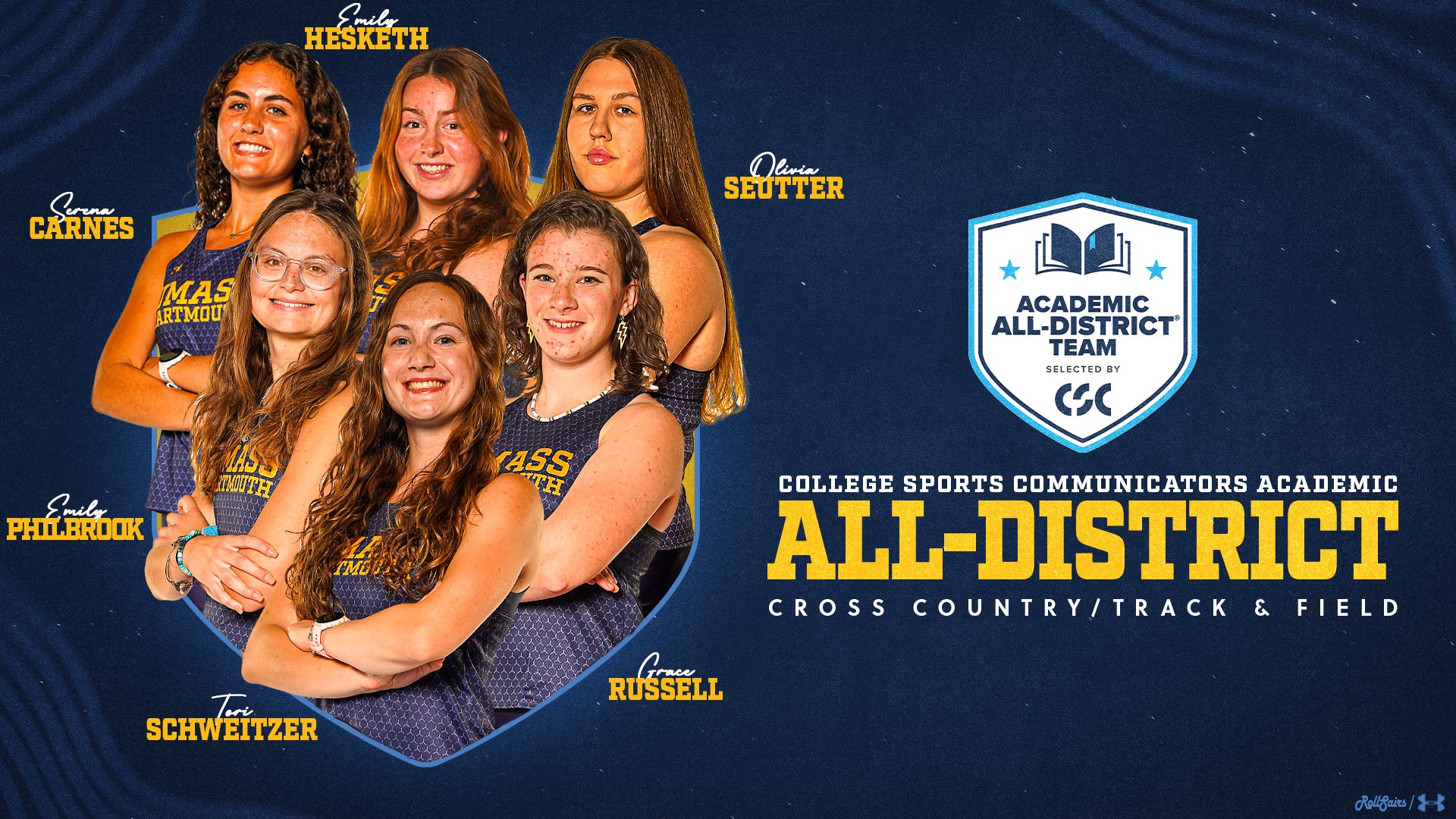 Six from Women's Cross Country and Track & Field tabbed to CSC Academic All-District Team